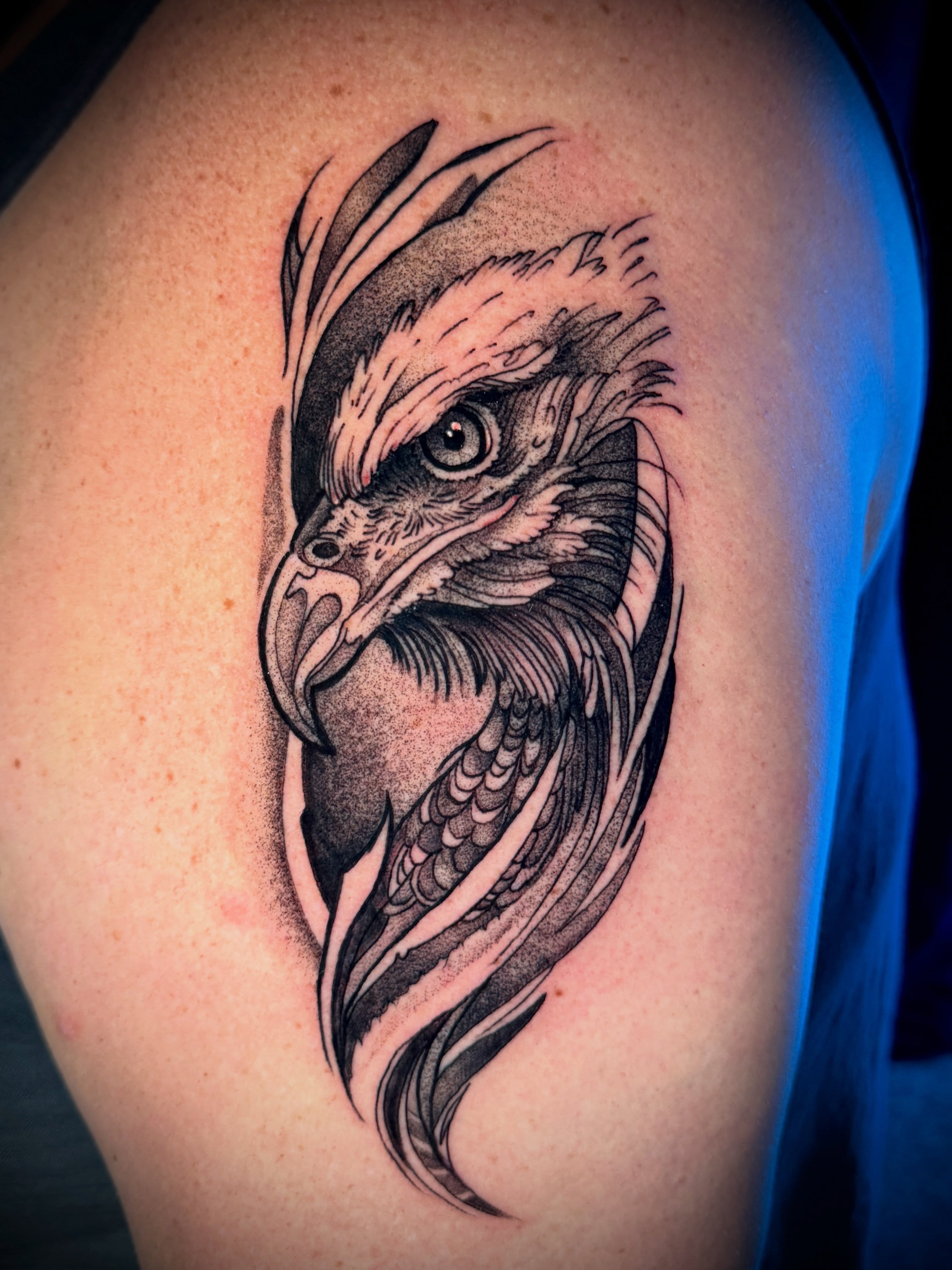 Tattoo by @uncle_dinky_art — black_and_grey