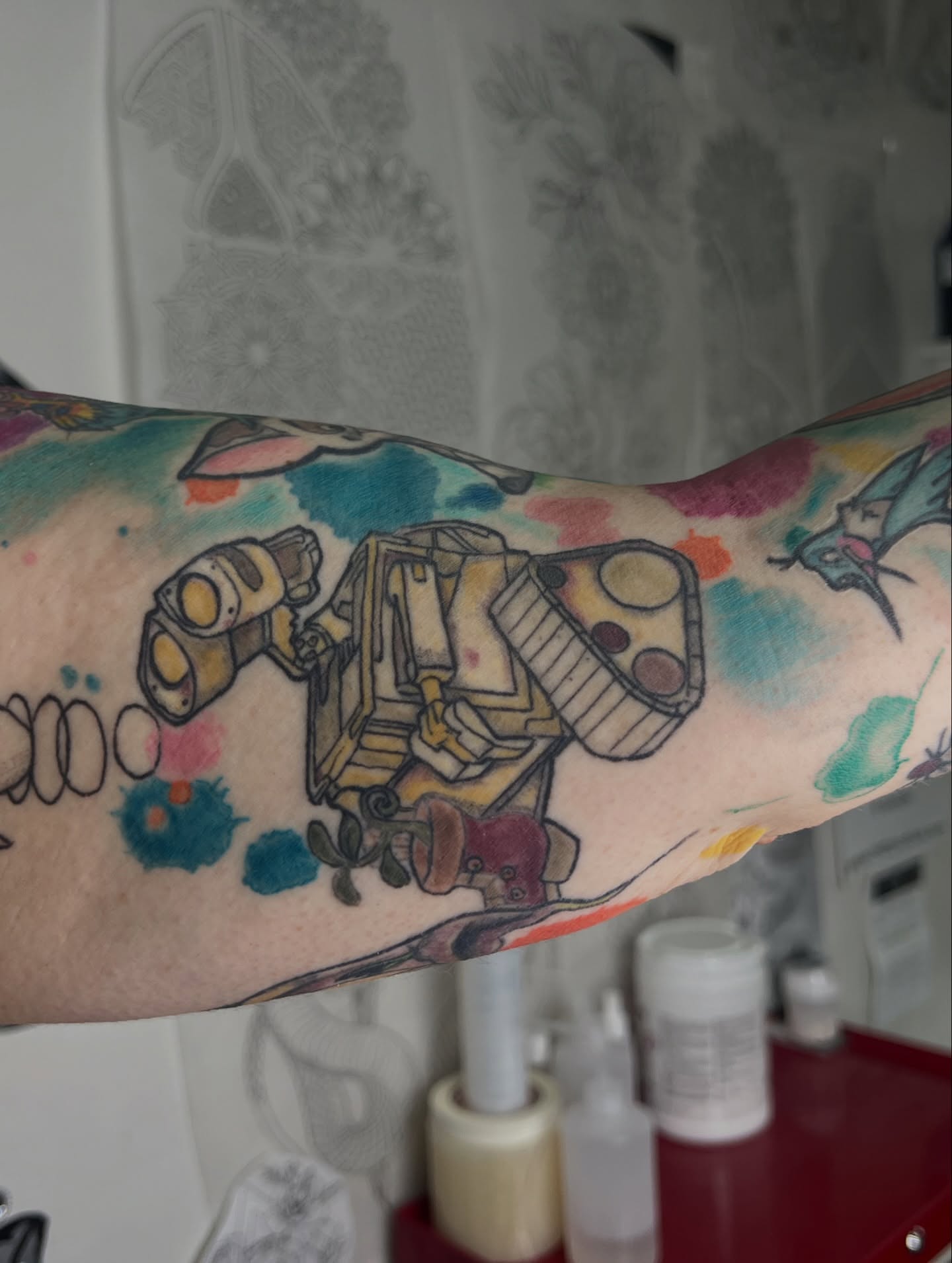 Tattoo by @conniewestgatetattoos — watercolor