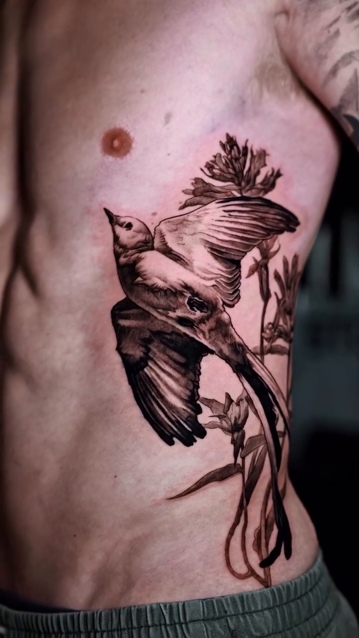 Tattoo by @a_ritova — realism, black_and_grey
