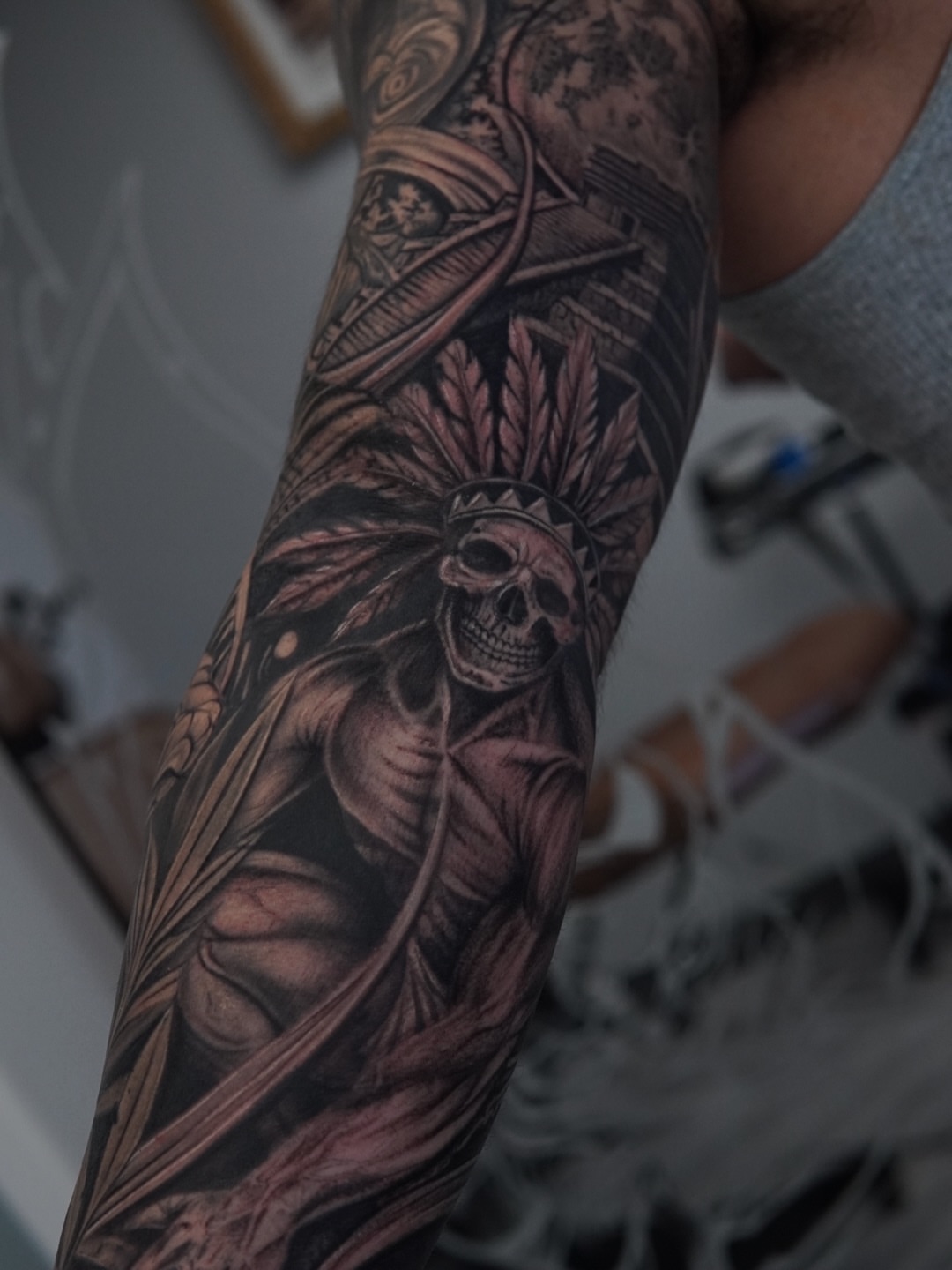 Tattoo by @tattooforero — black_and_grey, realism