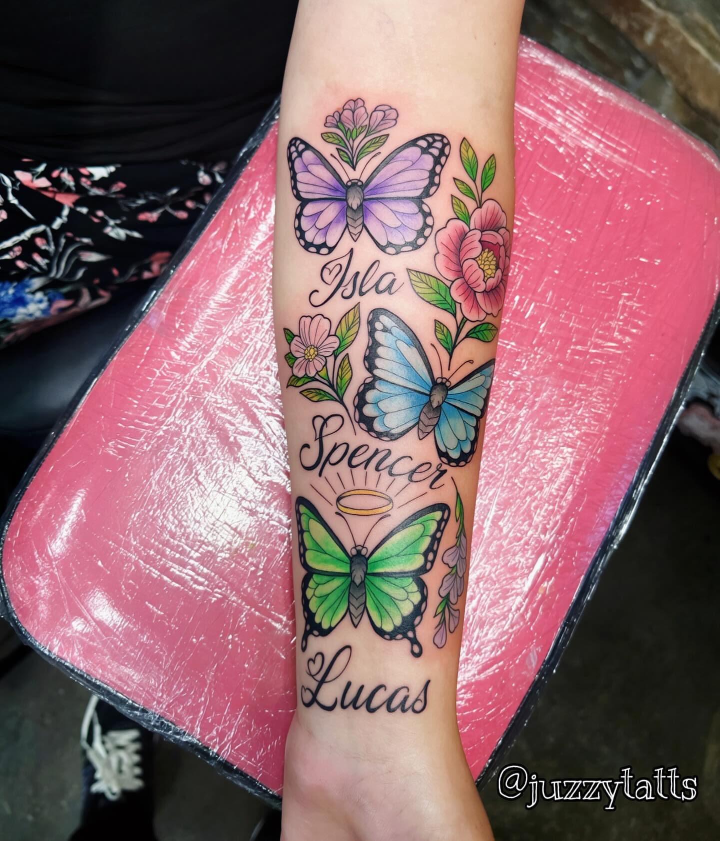Tattoo by @juzzytatts — new_school