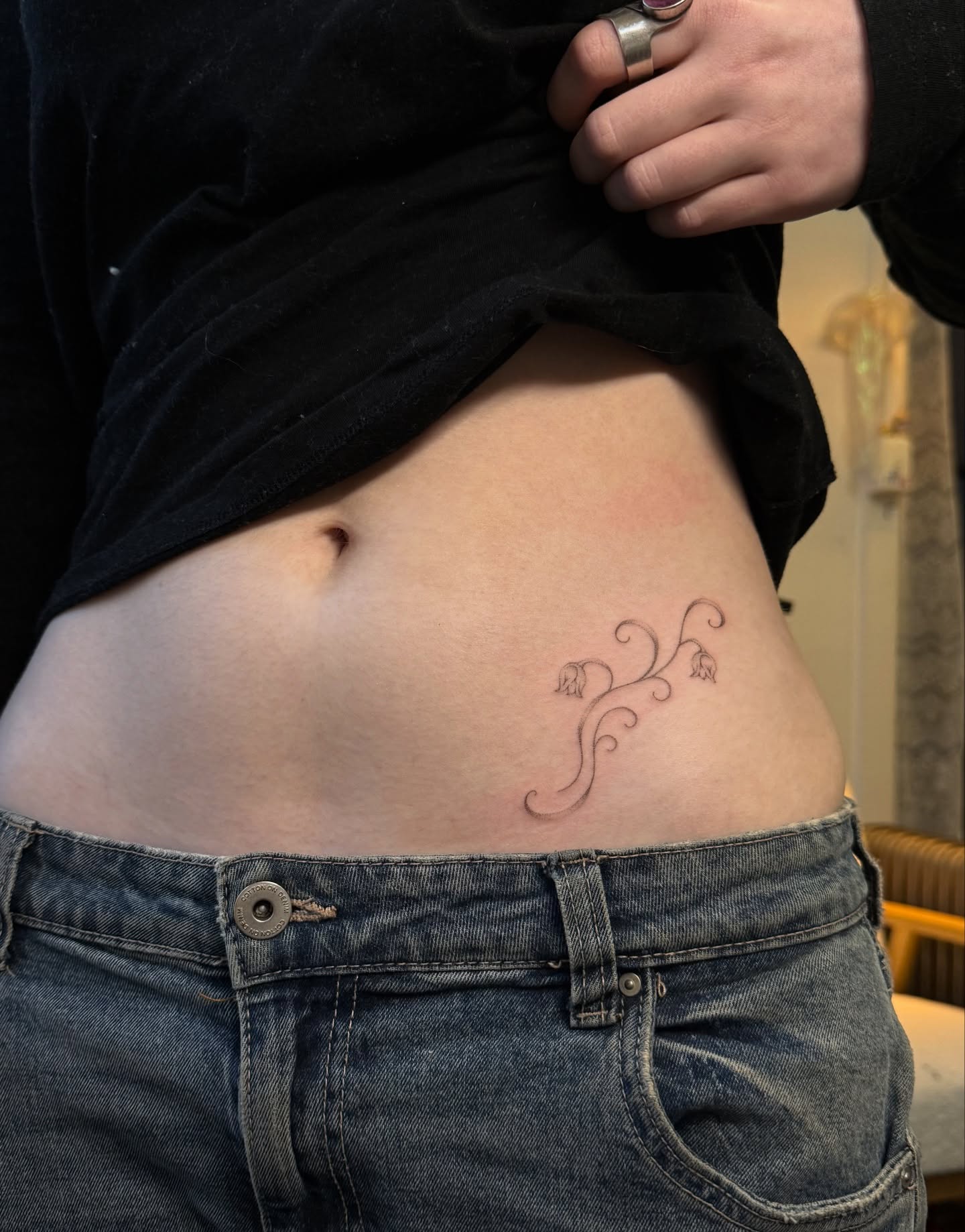 Tattoo by @so0mps — fine_line
