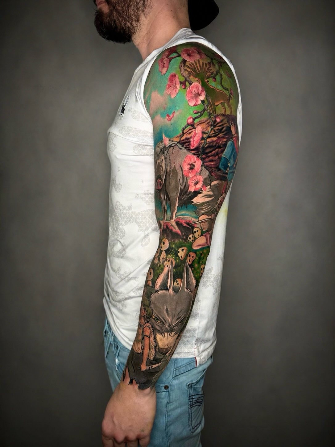 Tattoo by @davidsontattoortg β anime, dotwork