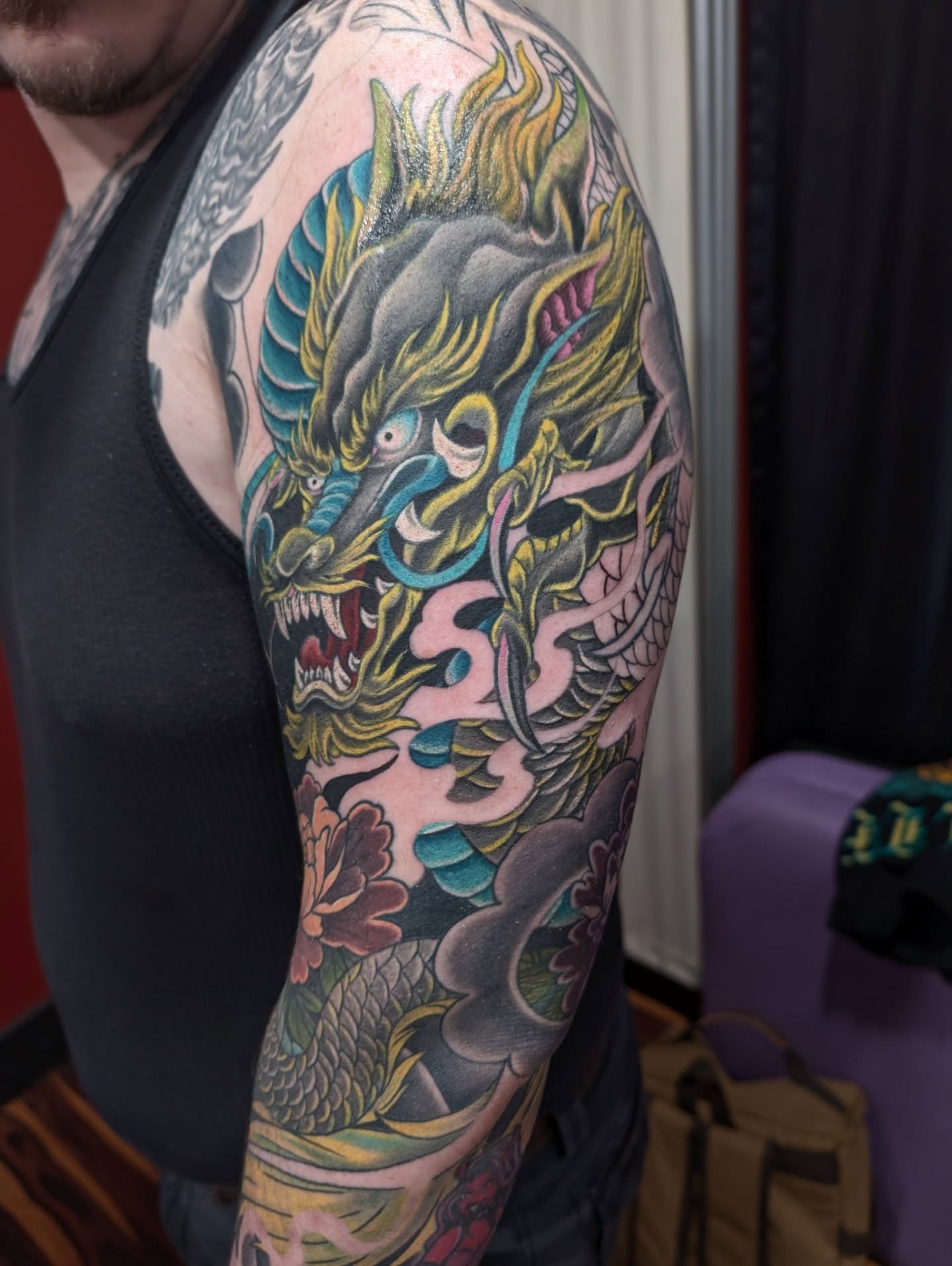 Tattoo by @hotrodink — japanese_irezumi