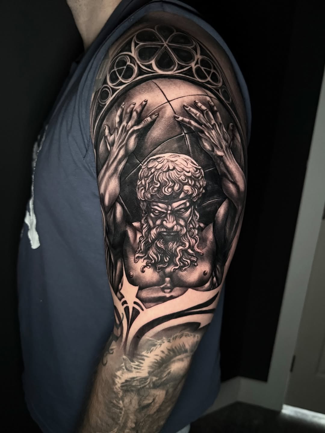 Tattoo work at Richmond Tattoo & Arts Convention 2026
