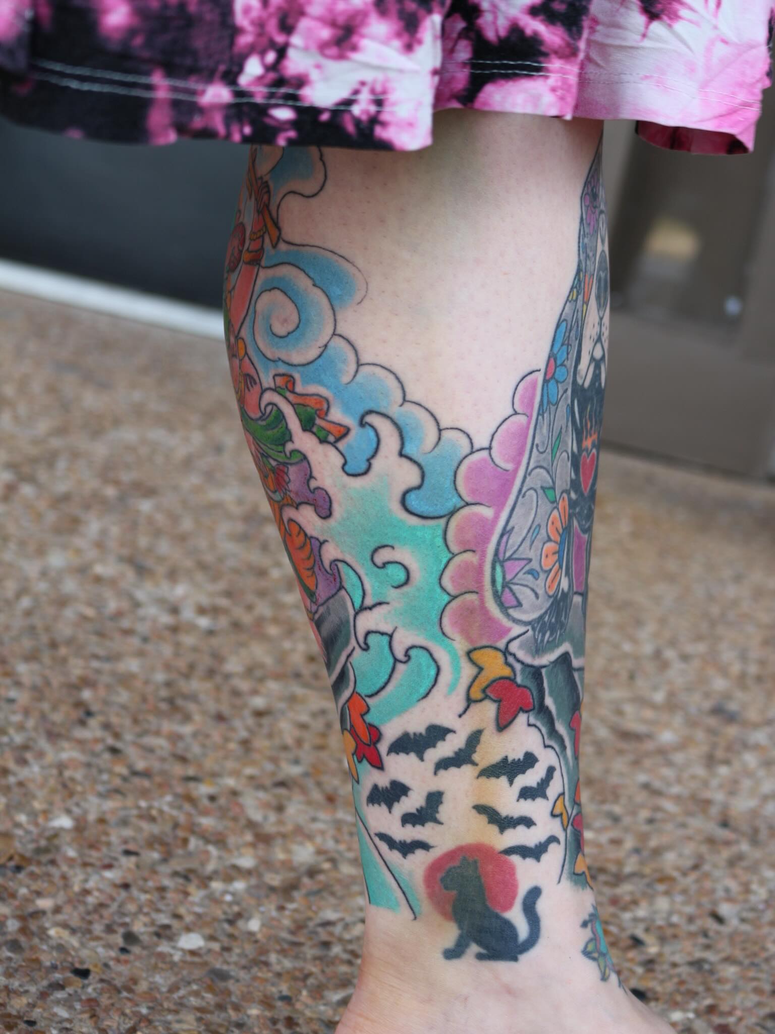 Tattoo by @dustintouchton — american_traditional, dotwork