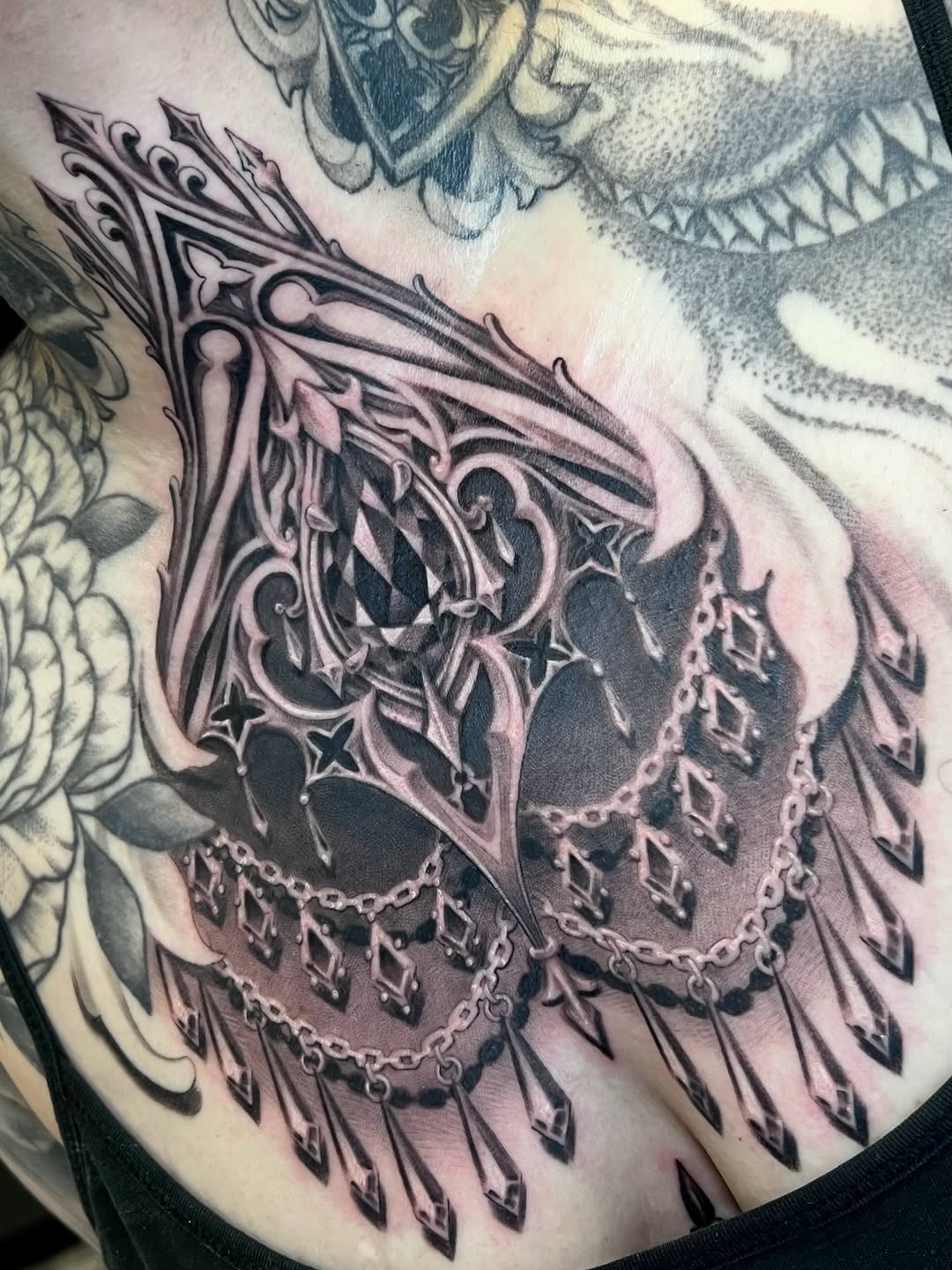 Tattoo work at DC Tattoo Expo 2026 (cancelled)
