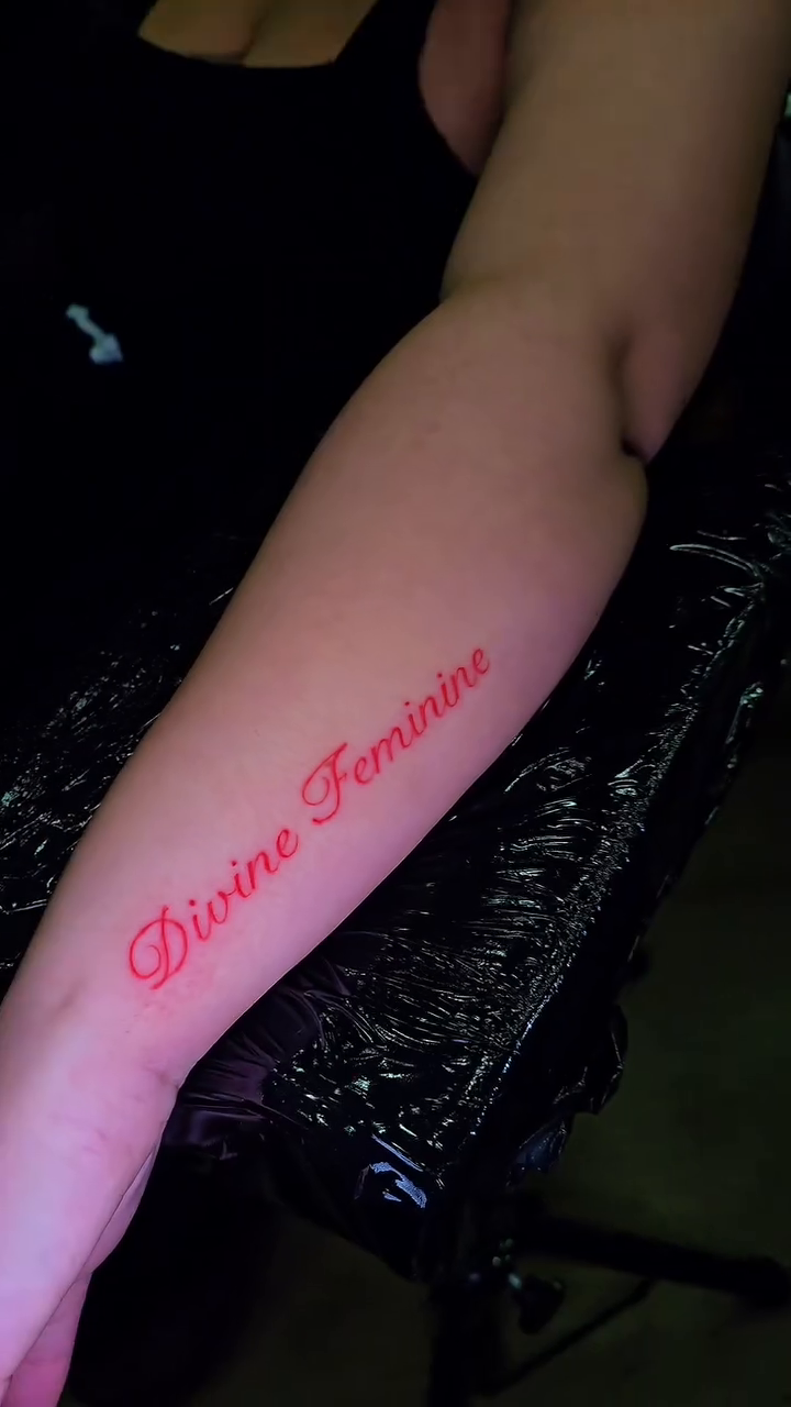 Tattoo by @artkid16 β lettering_script