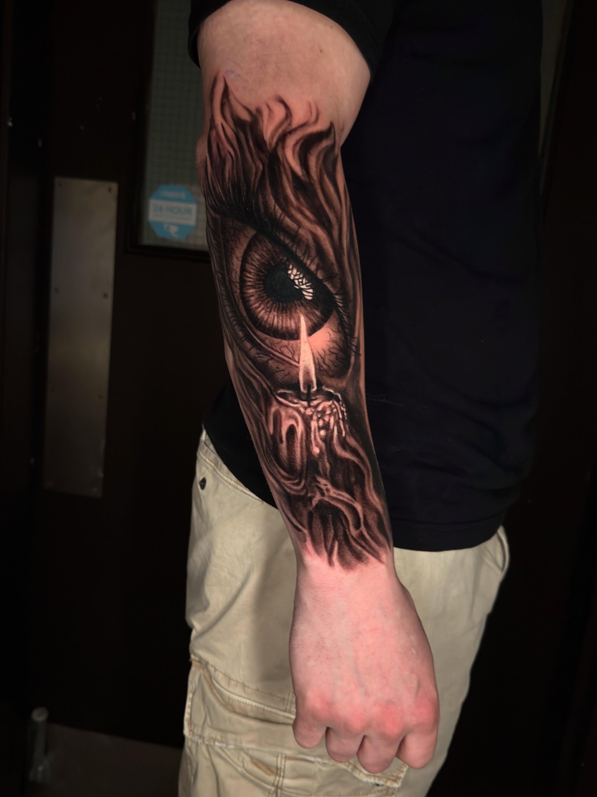 Tattoo by @fishbonestattoo — dark_realism