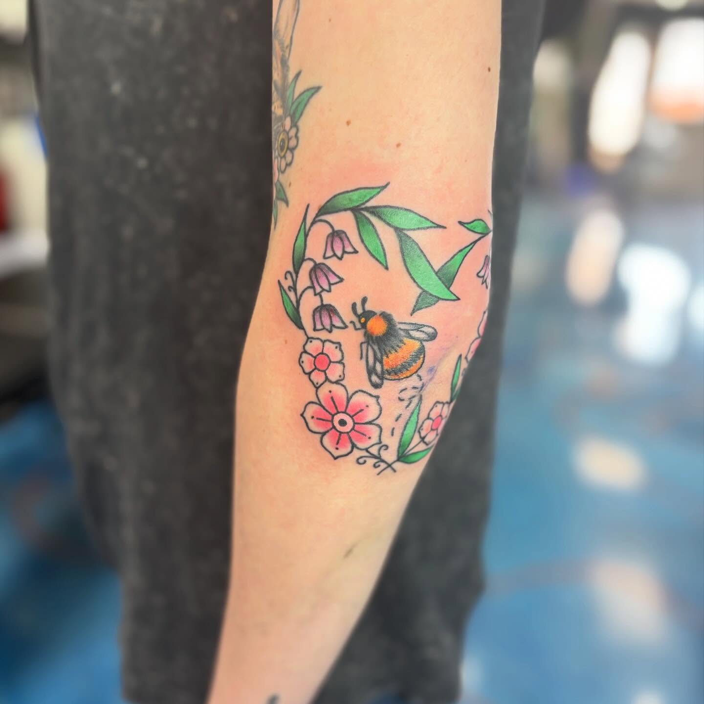 Tattoo by @camsykestattoos — american_traditional, watercolor