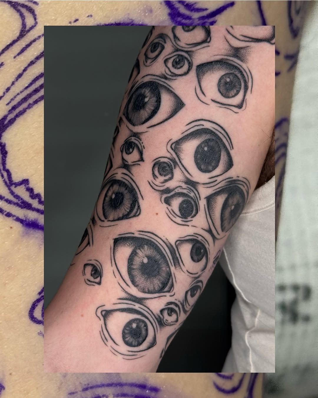 Tattoo by @mxminks โ black_and_grey, dark_realism