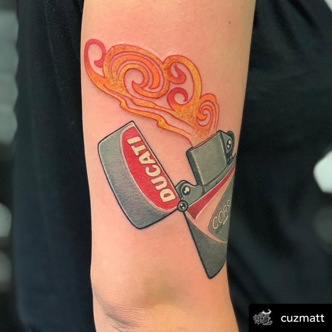 Tattoo by @cuzmatt — new_school