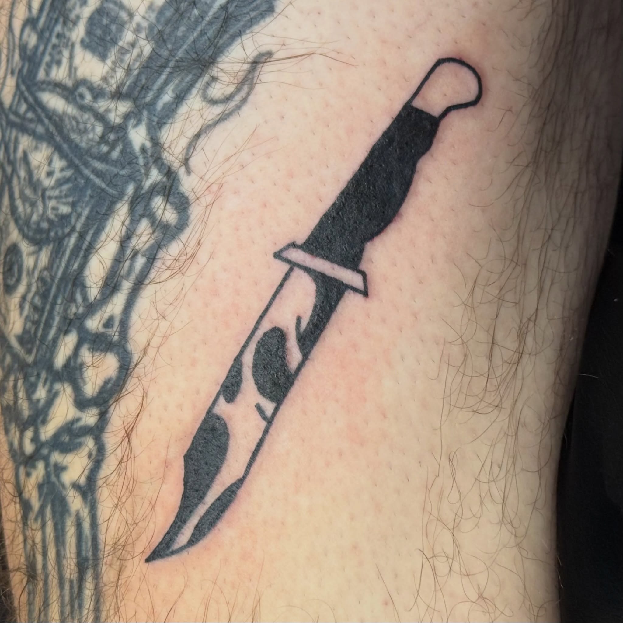 Tattoo by @inkbynev — black_and_grey
