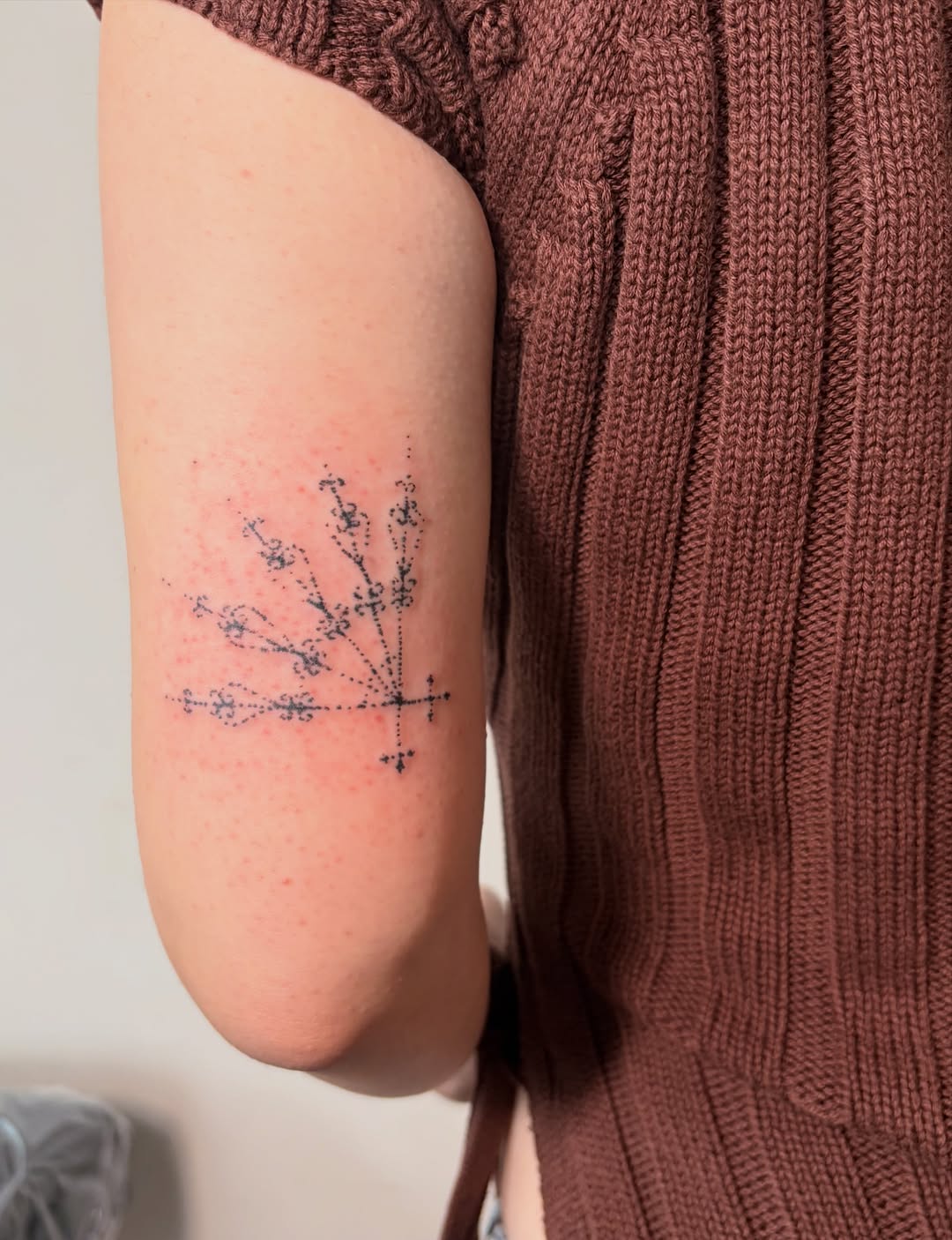 Tattoo by @swamp__slut — fine_line, dotwork