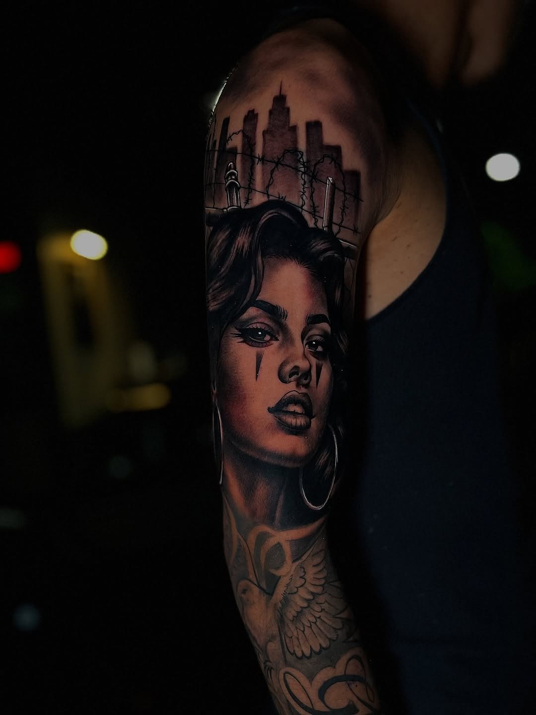 Tattoo by @chrisraymyerstats — realism, black_and_grey