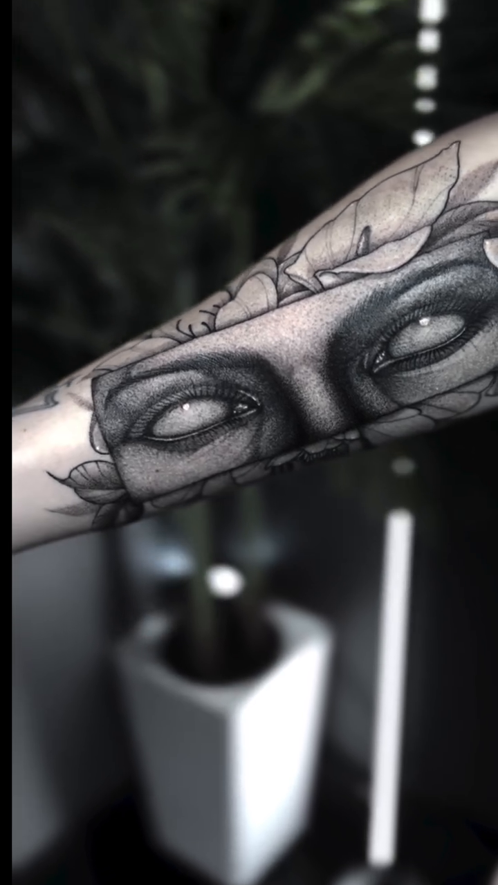 Tattoo by @jaredxhughes — black_and_grey, realism