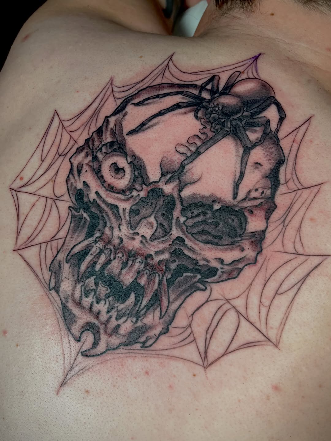 Tattoo by @edflorestattoo — dark_realism, black_and_grey