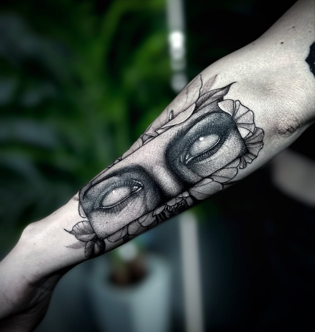 Tattoo by @jaredxhughes — realism, black_and_grey