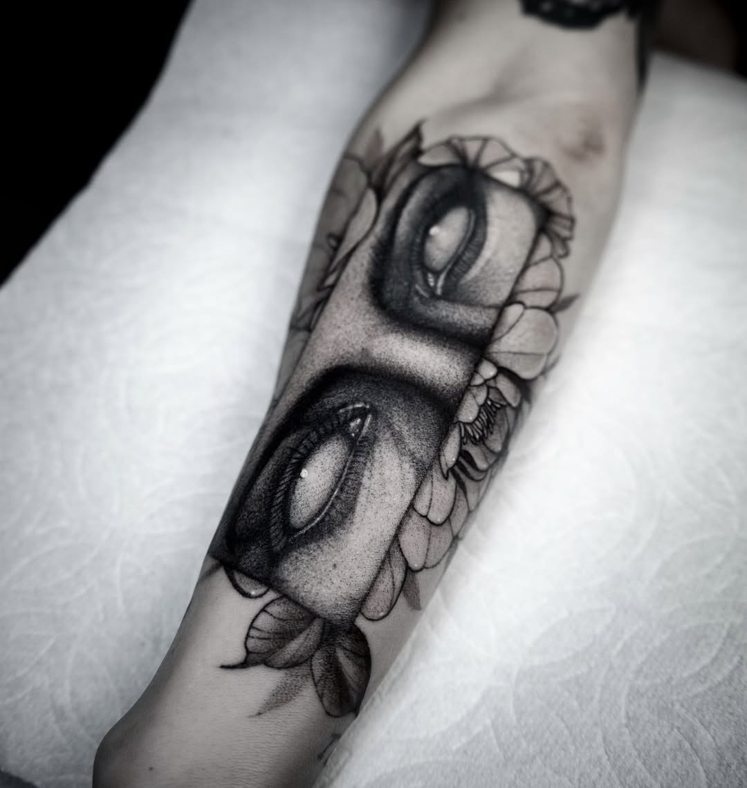 Tattoo by @jaredxhughes — black_and_grey, realism
