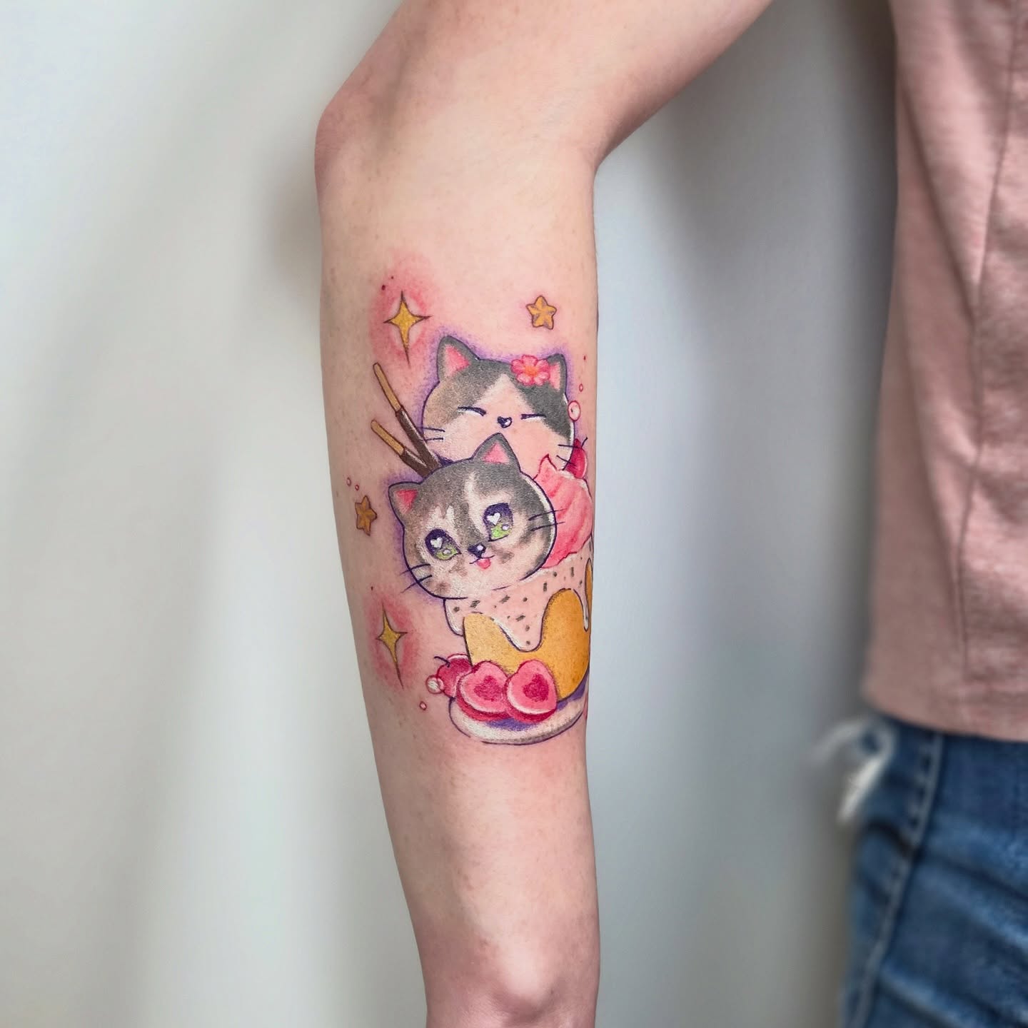 Tattoo by @janinks — watercolor