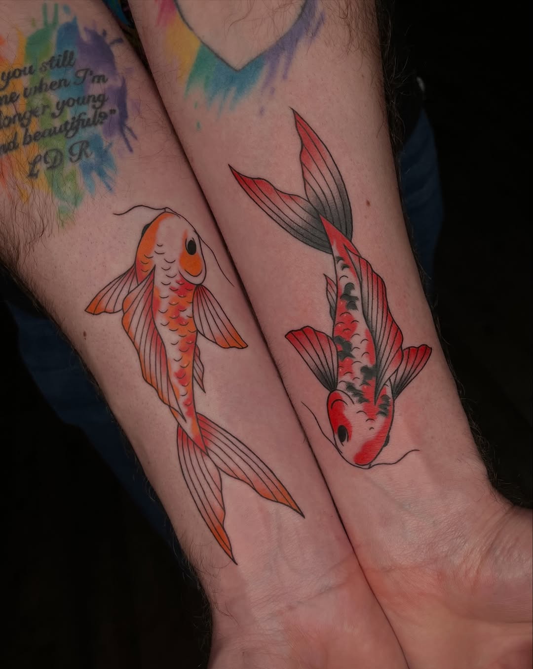Tattoo by @carrotstabz — japanese_irezumi, american_traditional