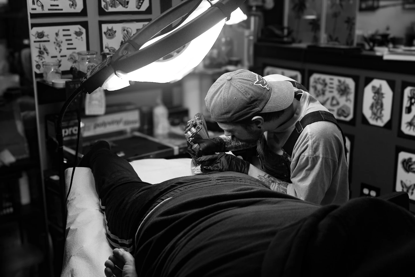 Tattoo by @bardtattoos — black_and_grey