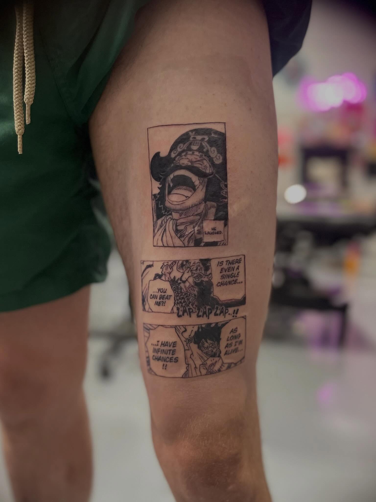 Tattoo by @jonathanharts_ — black_and_grey