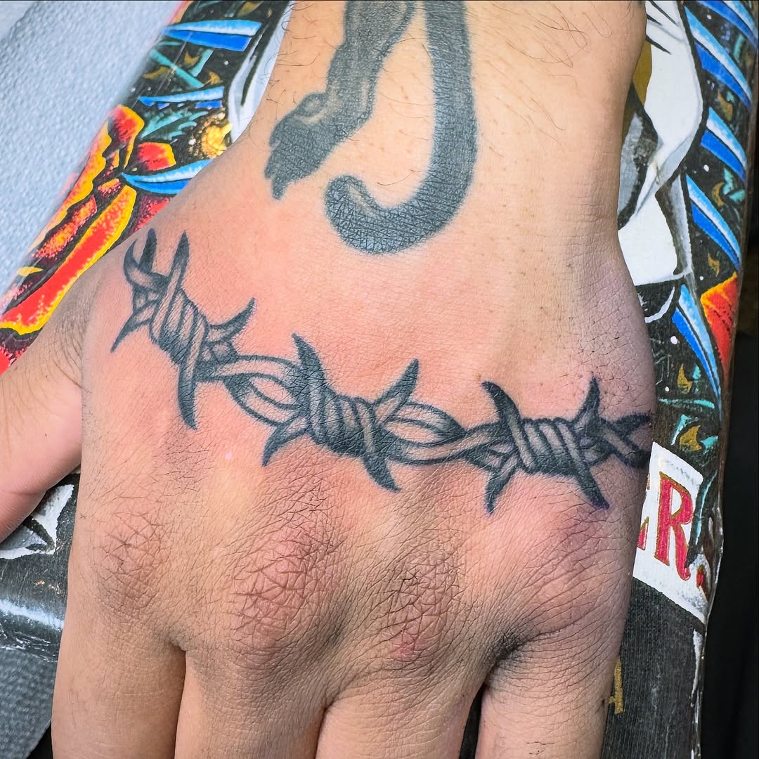 Tattoo by @tallboytatts — black_and_grey, fine_line
