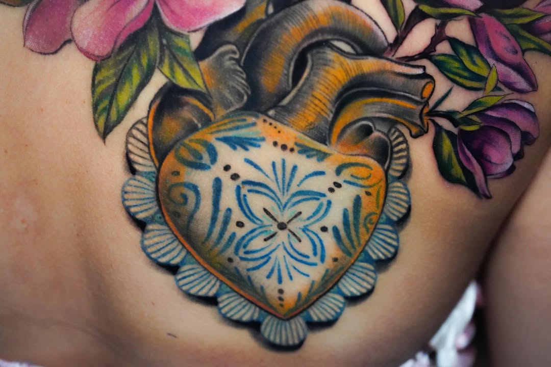 Tattoo by @ericzuluart — realism, ornamental