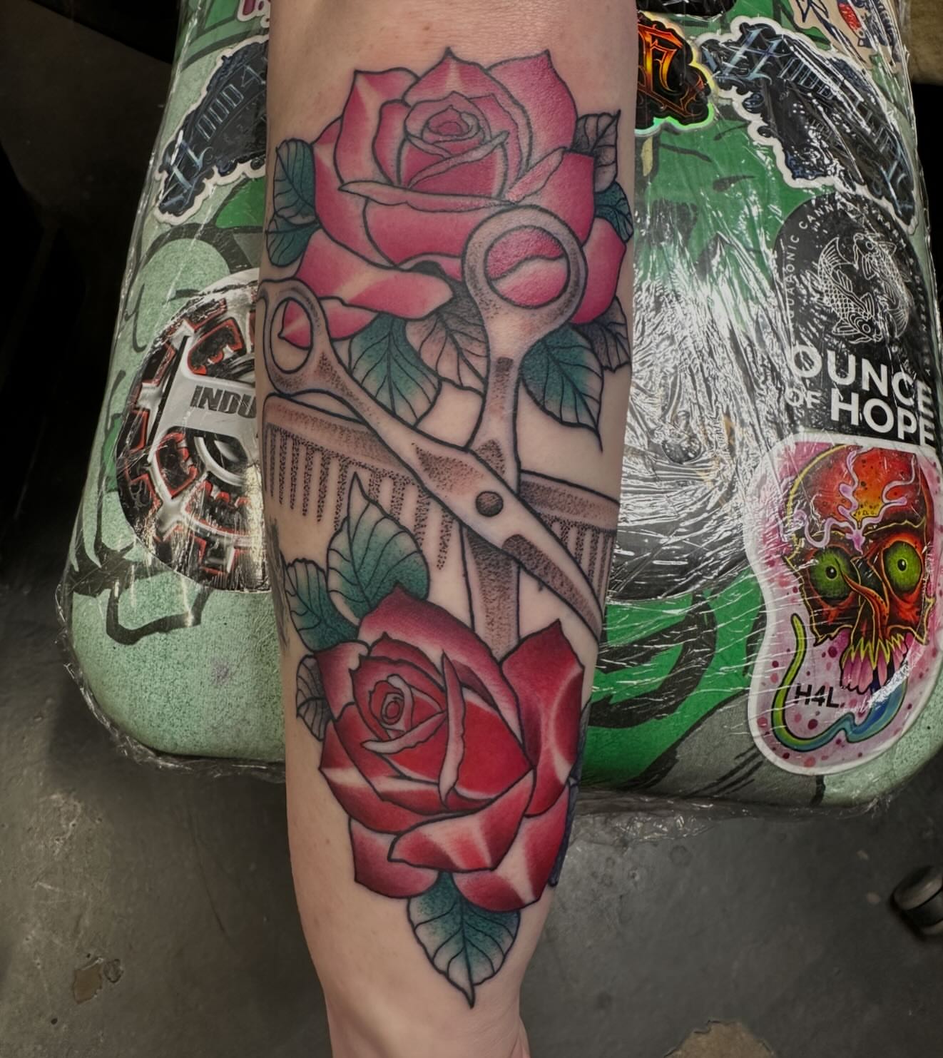 Tattoo by @hood_4_lifetattoos — american_traditional, realism
