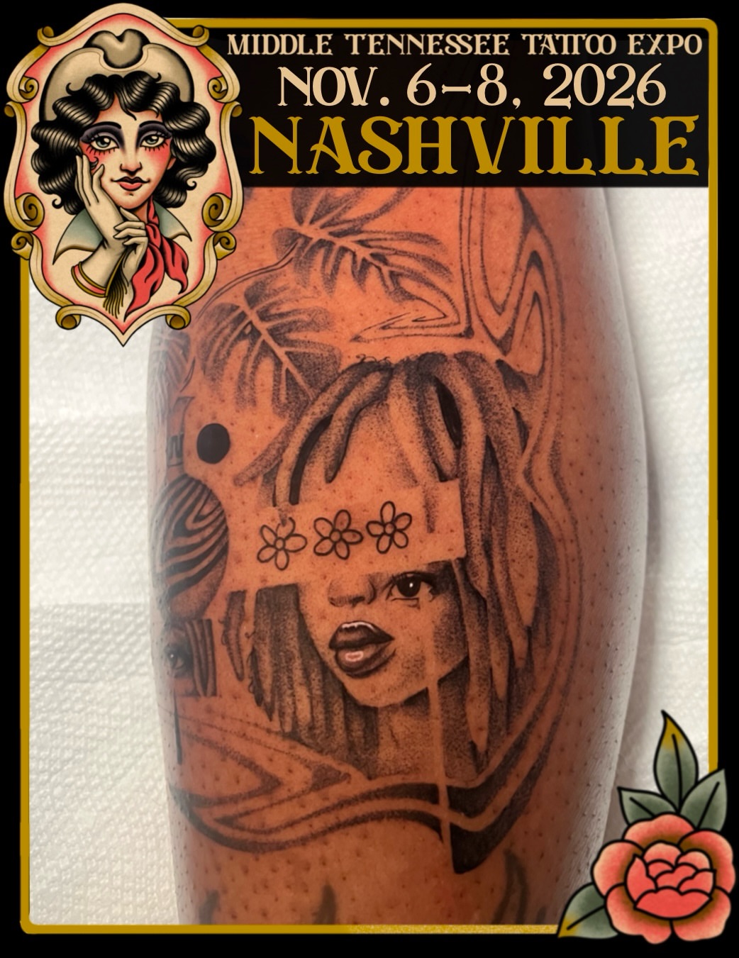 Tattoo by @smokesart — american_traditional, dotwork