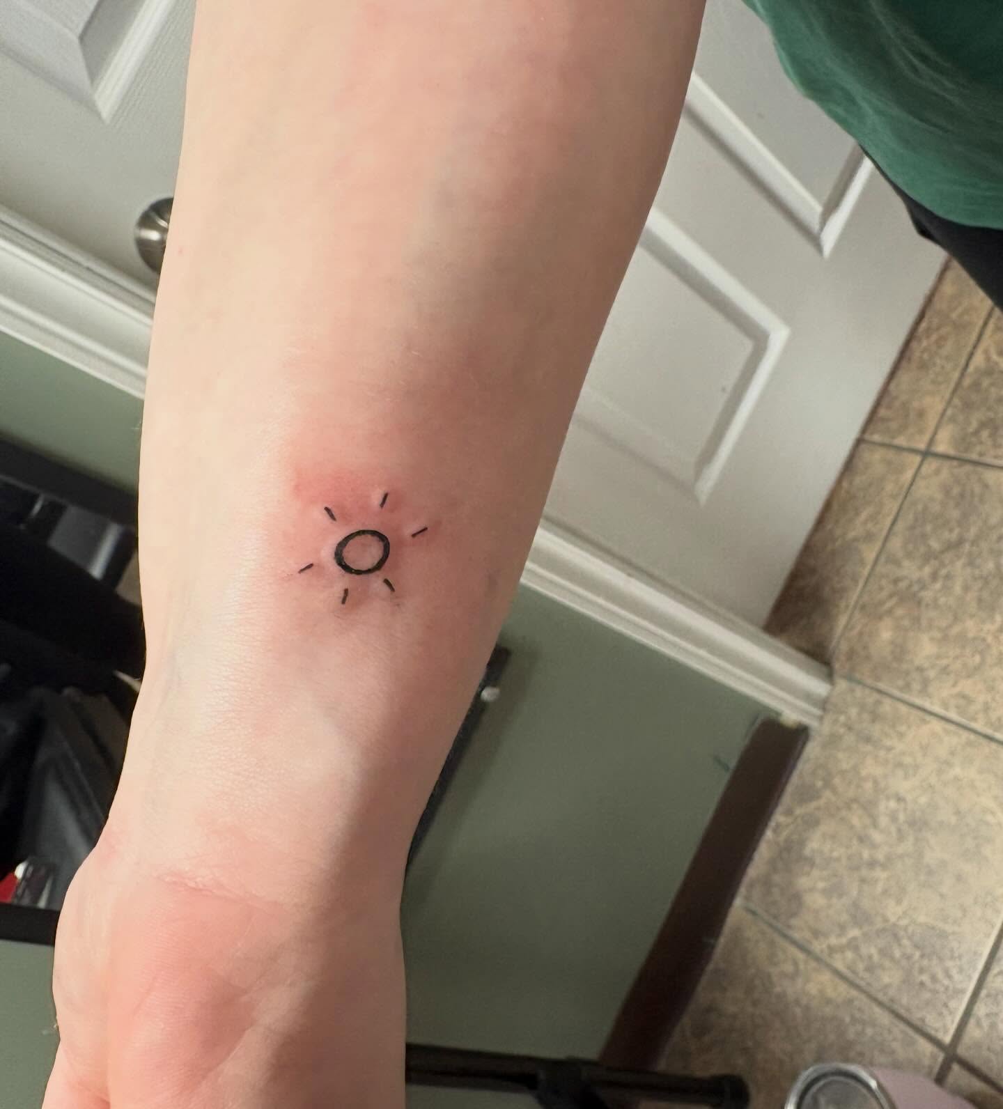 Tattoo by @jennas_drawings — minimalist