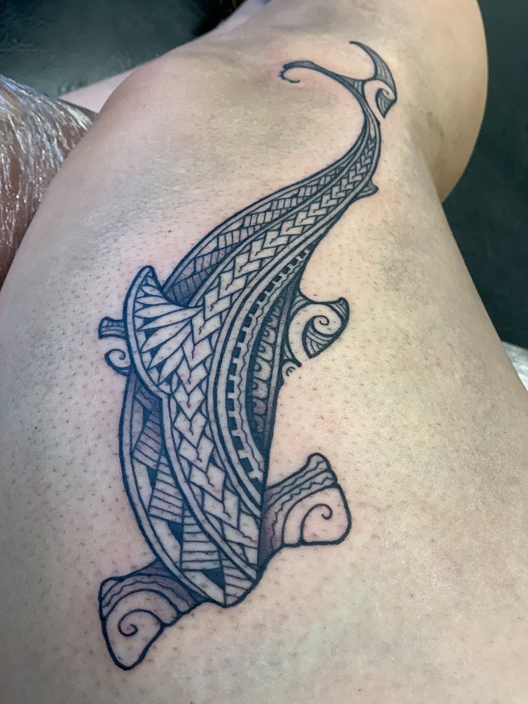 Tattoo by @tattoos_by_mahi — tribal, blackwork