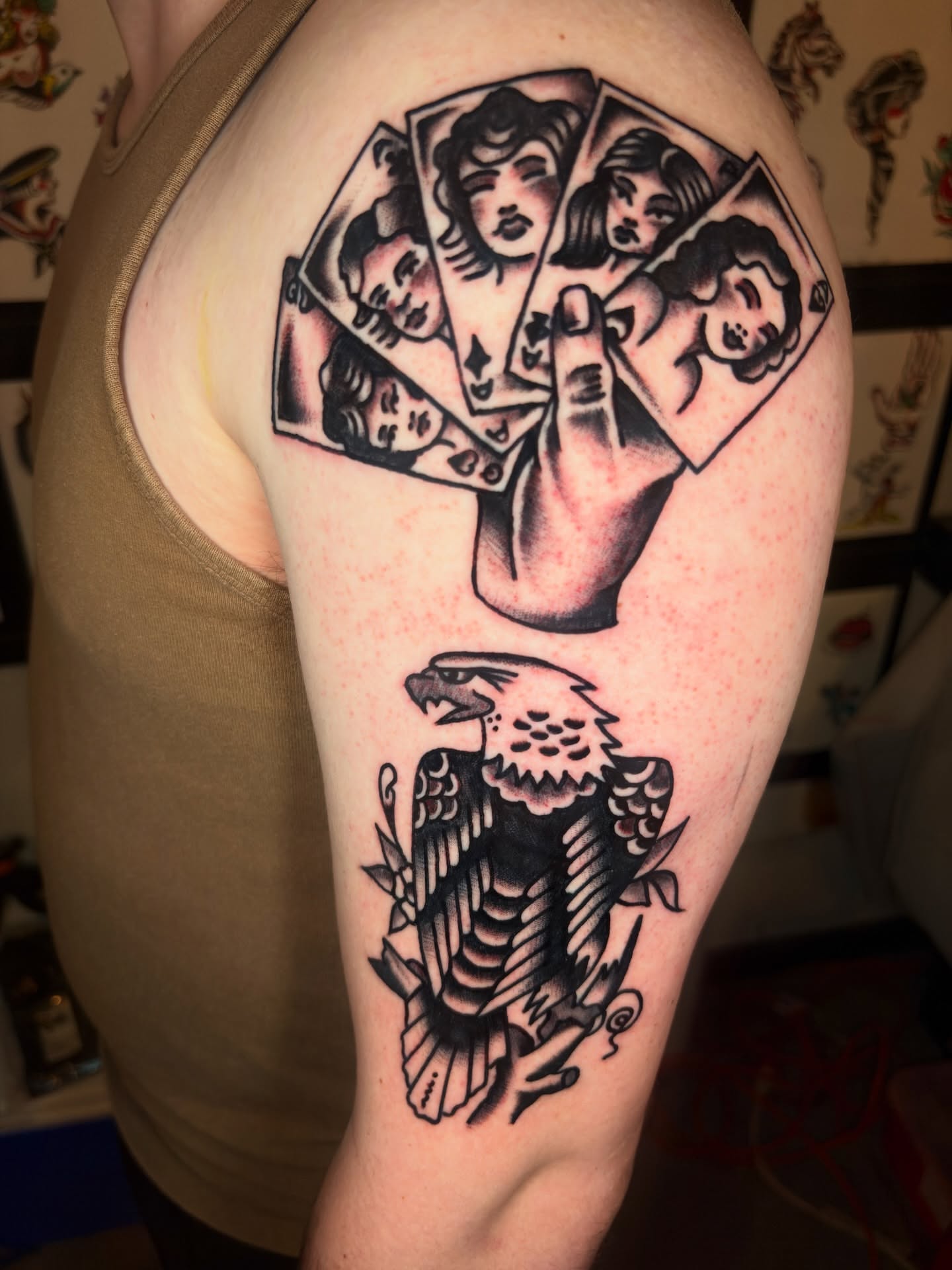 Tattoo by @zacktaylortattoos — american_traditional, black_and_grey