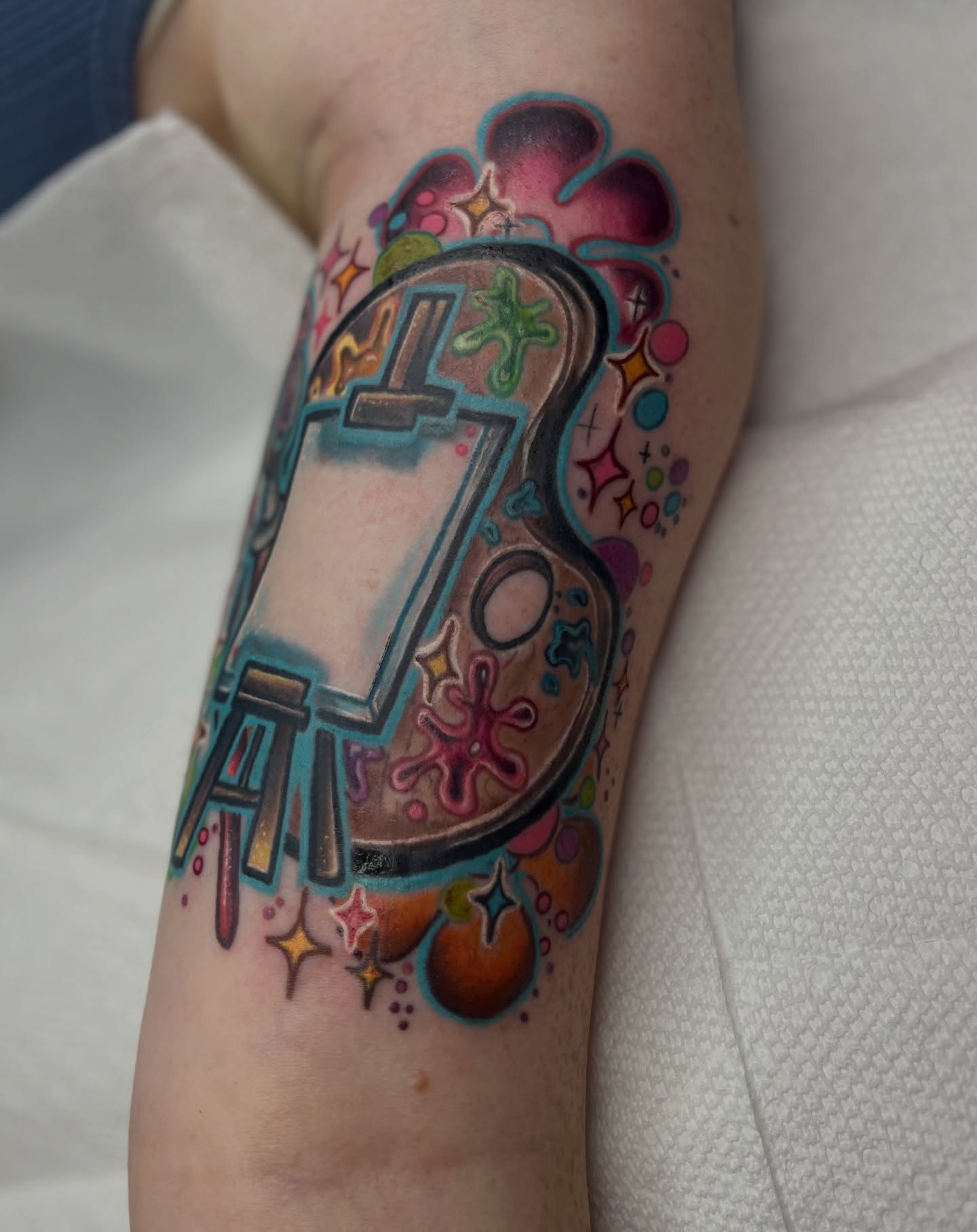 Tattoo by @oliveoiltattoos โ new_school