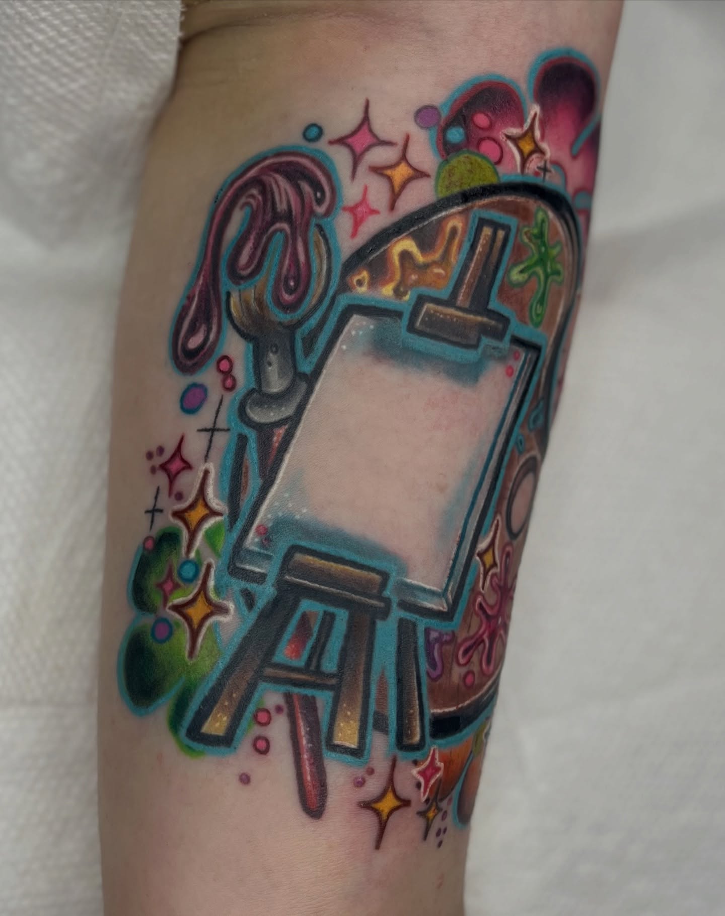 Tattoo by @oliveoiltattoos โ new_school