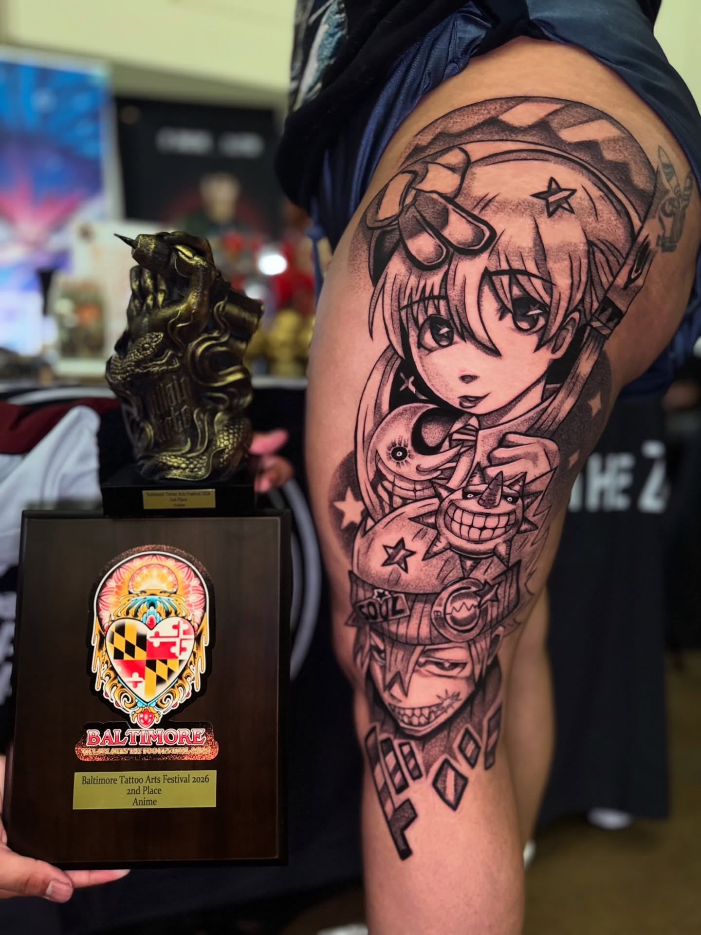 Tattoo by @shushe_tattoo โ anime