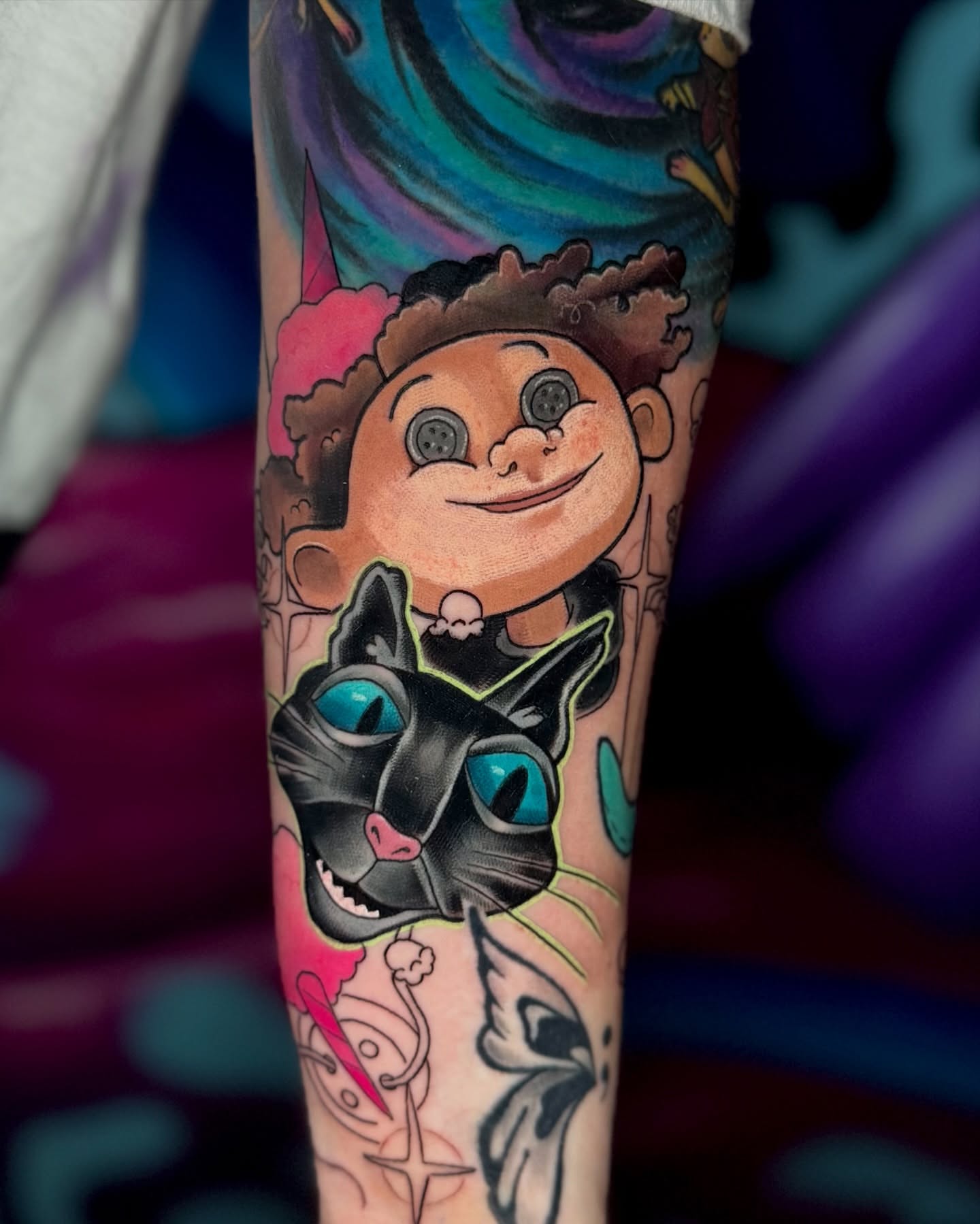 Tattoo by @rprebleart_tattoo — american_traditional, dotwork