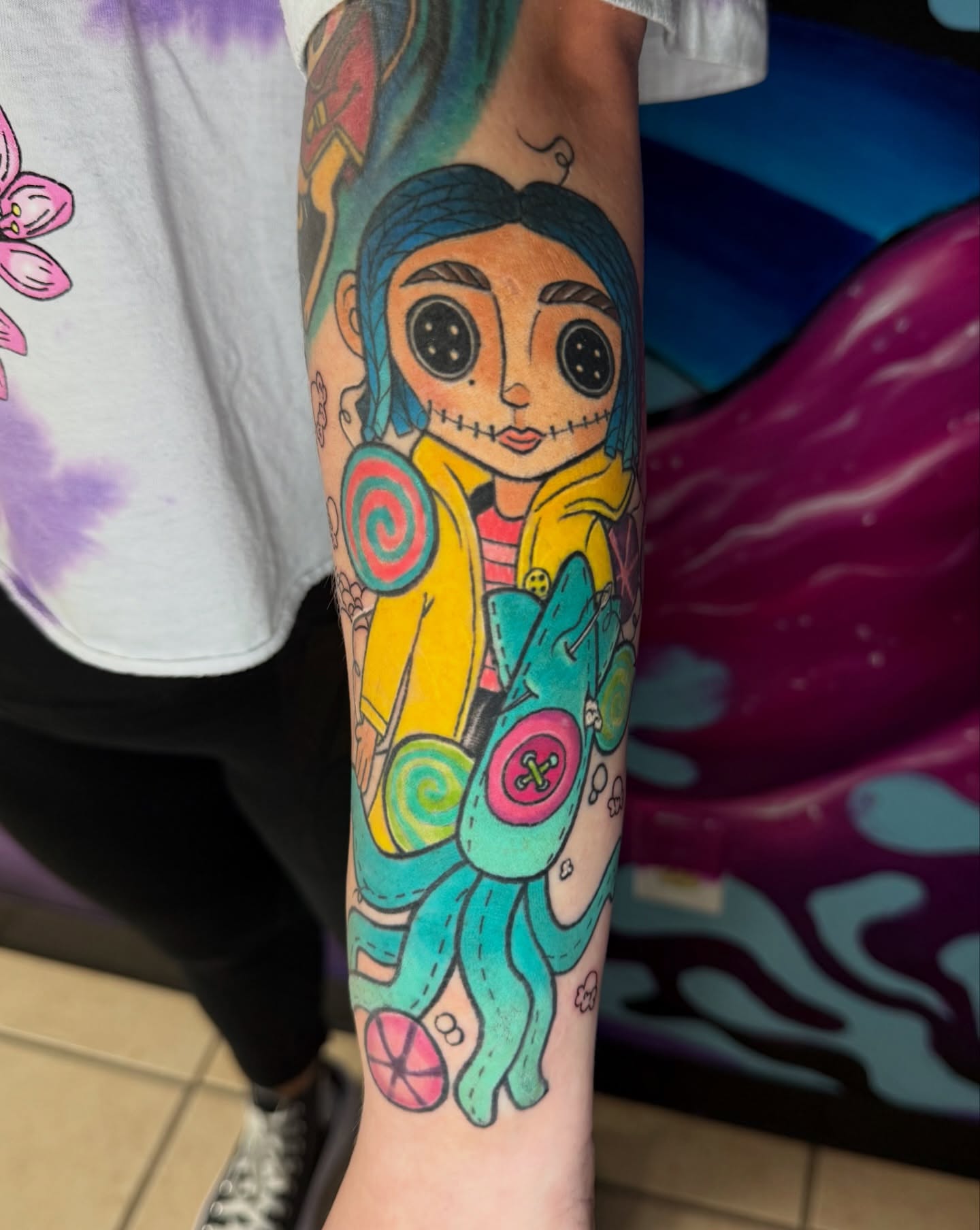 Tattoo by @rprebleart_tattoo — illustrative, surrealism