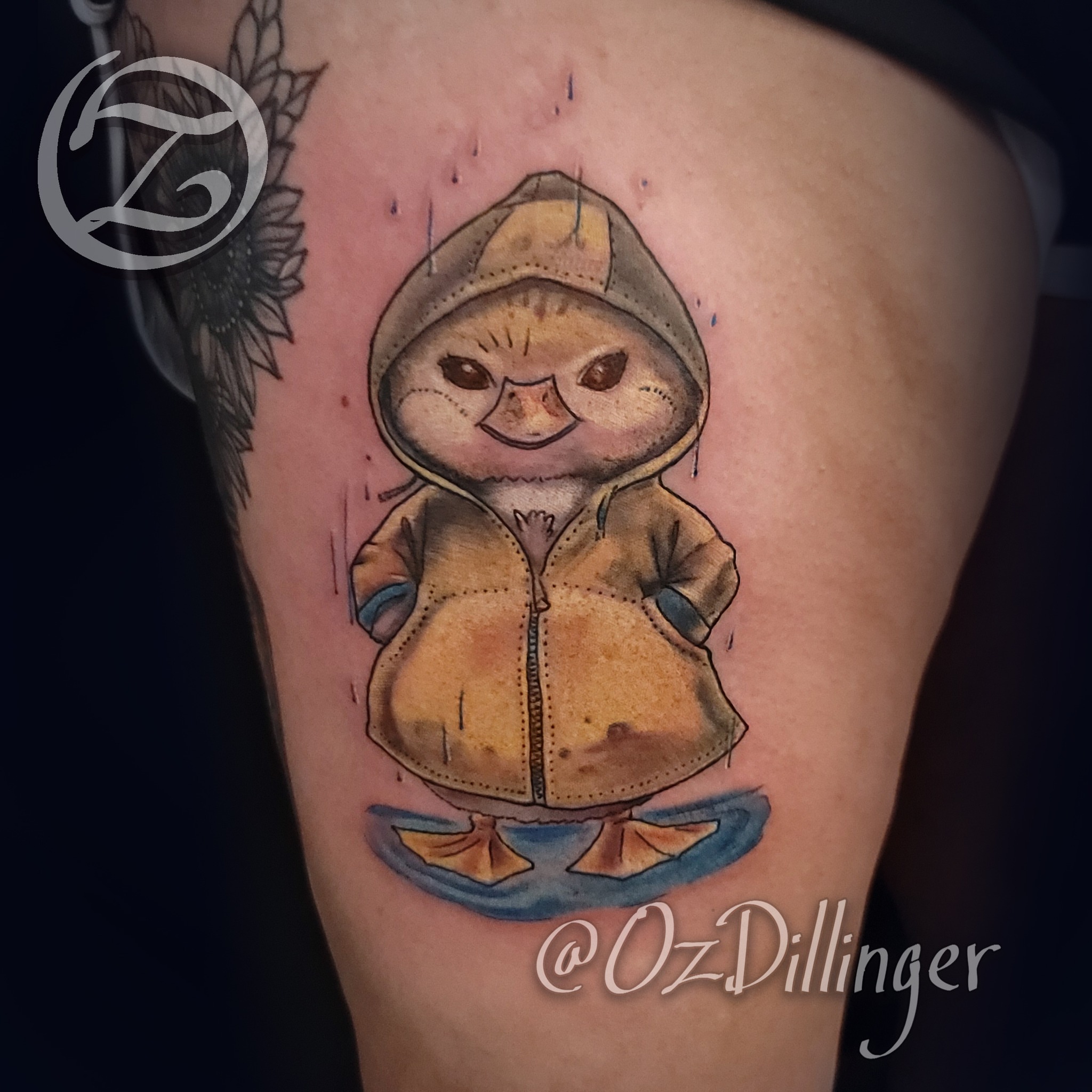Tattoo by @ozdillinger — watercolor