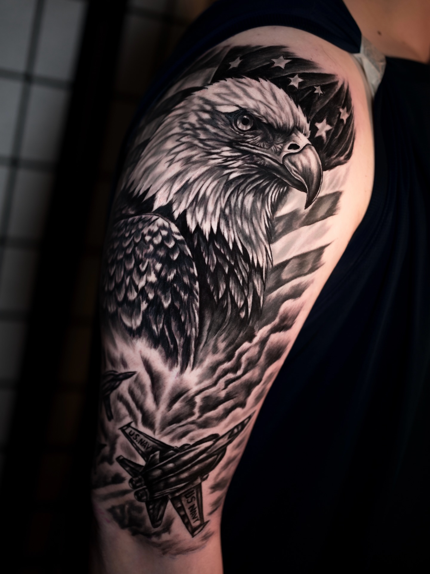 Tattoo by @juan_arias_art — black_and_grey, realism