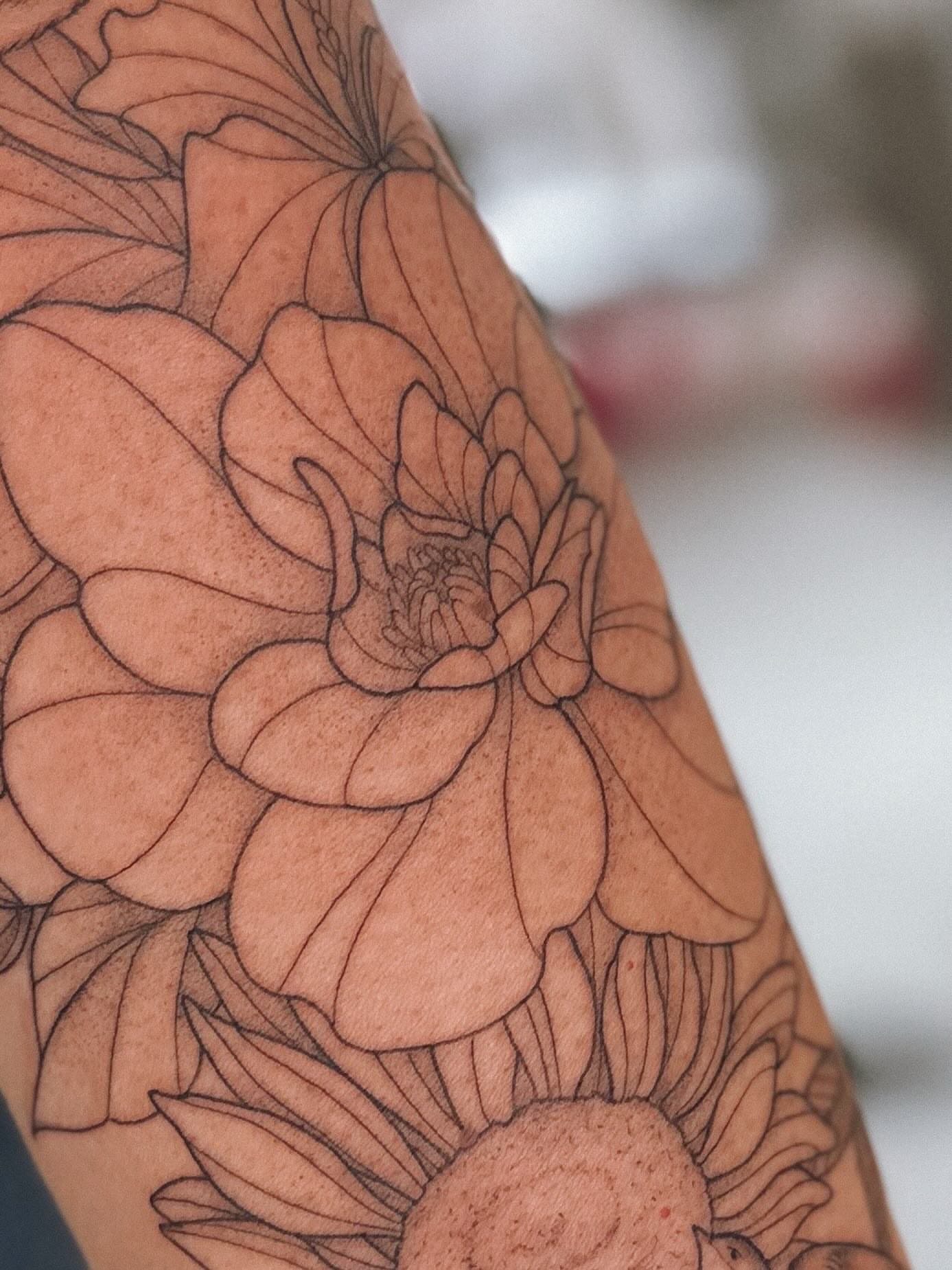 Tattoo by @anagram_tattoos — black_and_grey