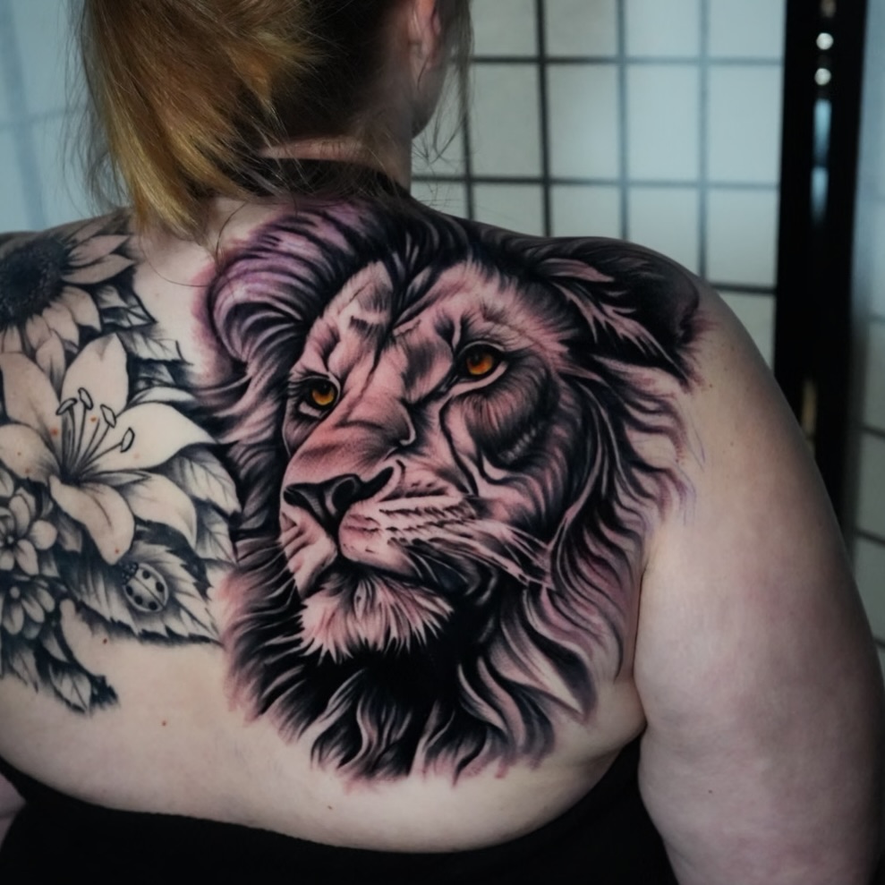 Tattoo by @zachashtontattoo — realism, black_and_grey
