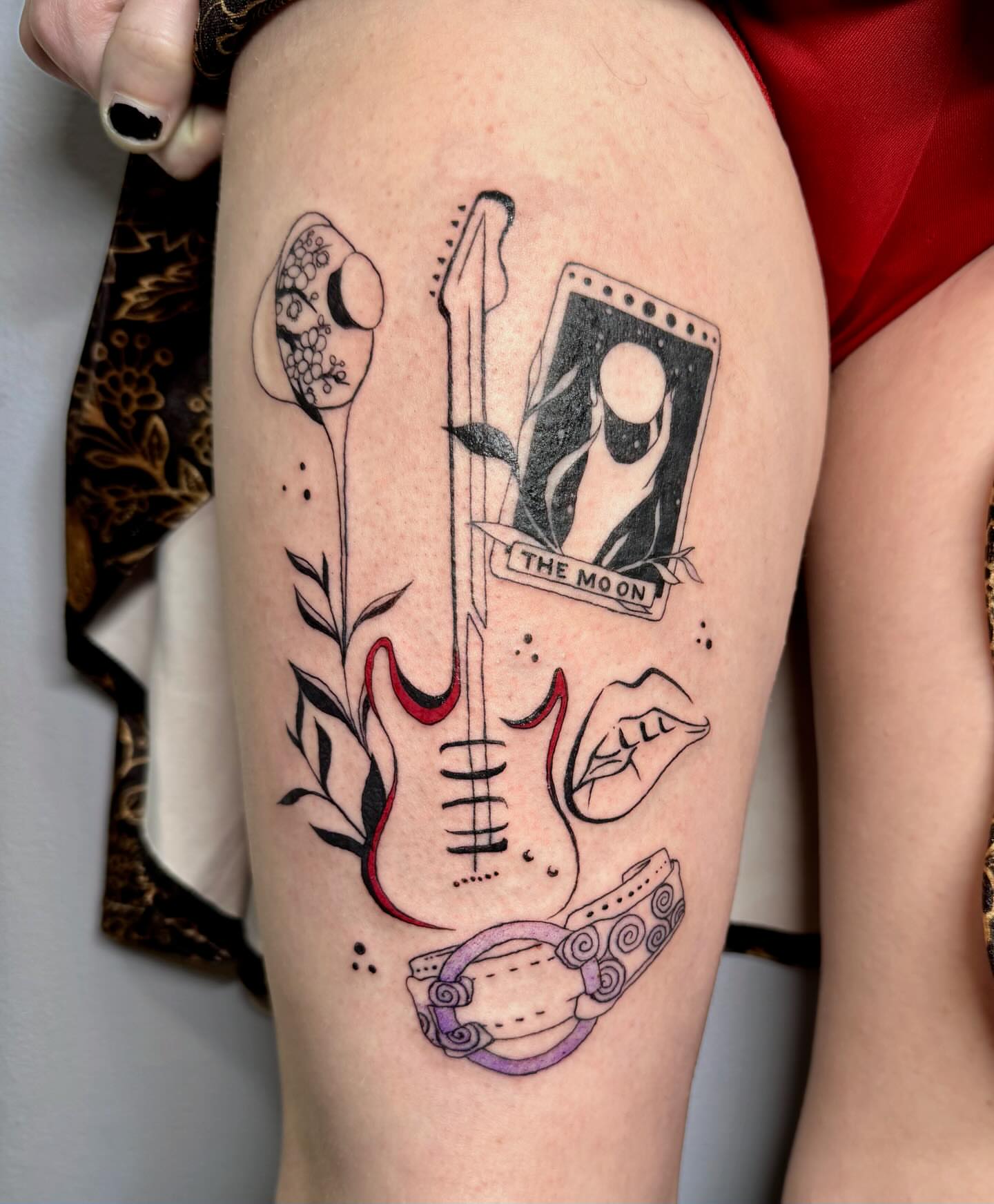 Tattoo by @apogee_tattoo — american_traditional, dotwork