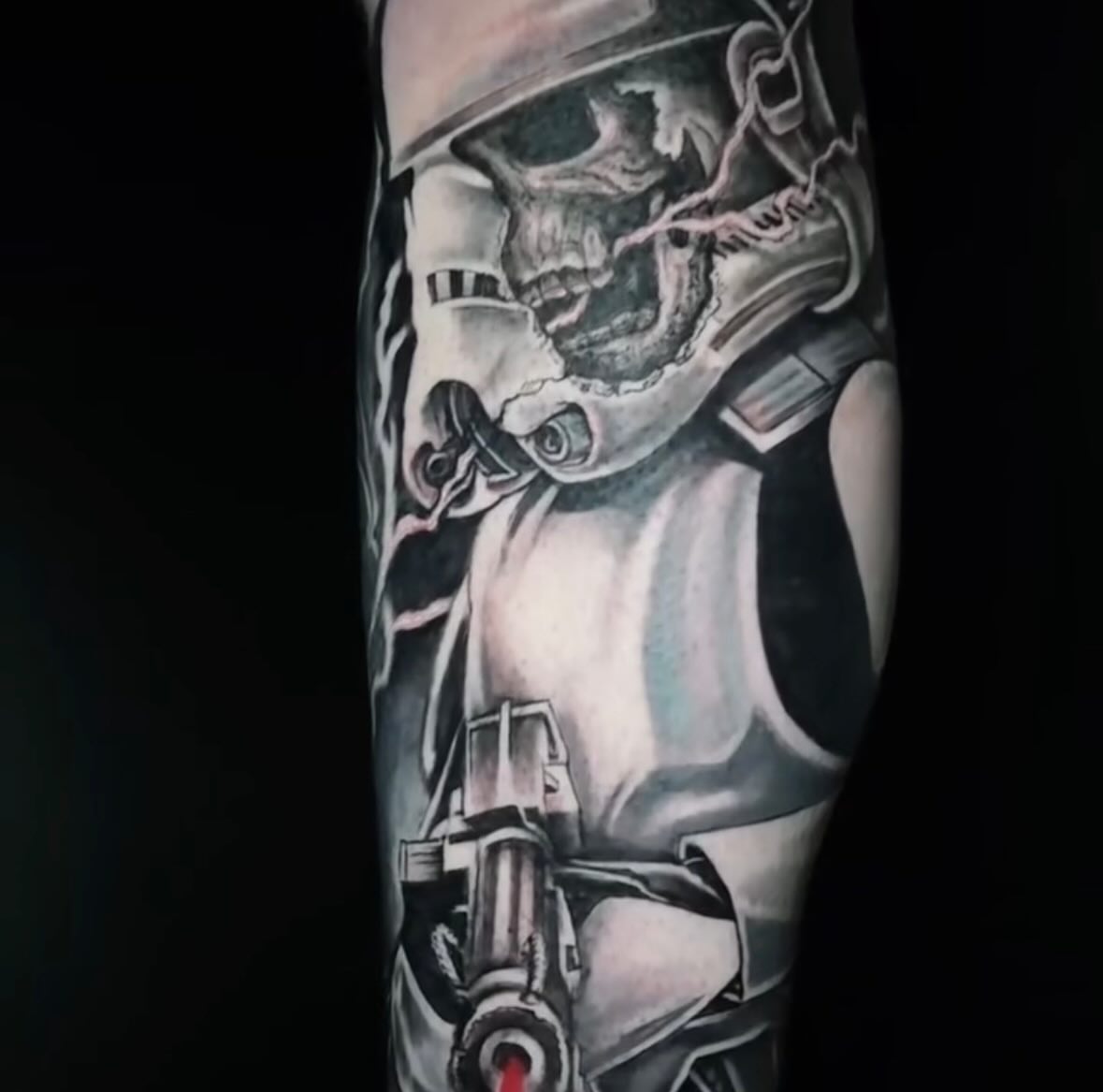 Tattoo by @shawnskaletattoos — black_and_grey, realism