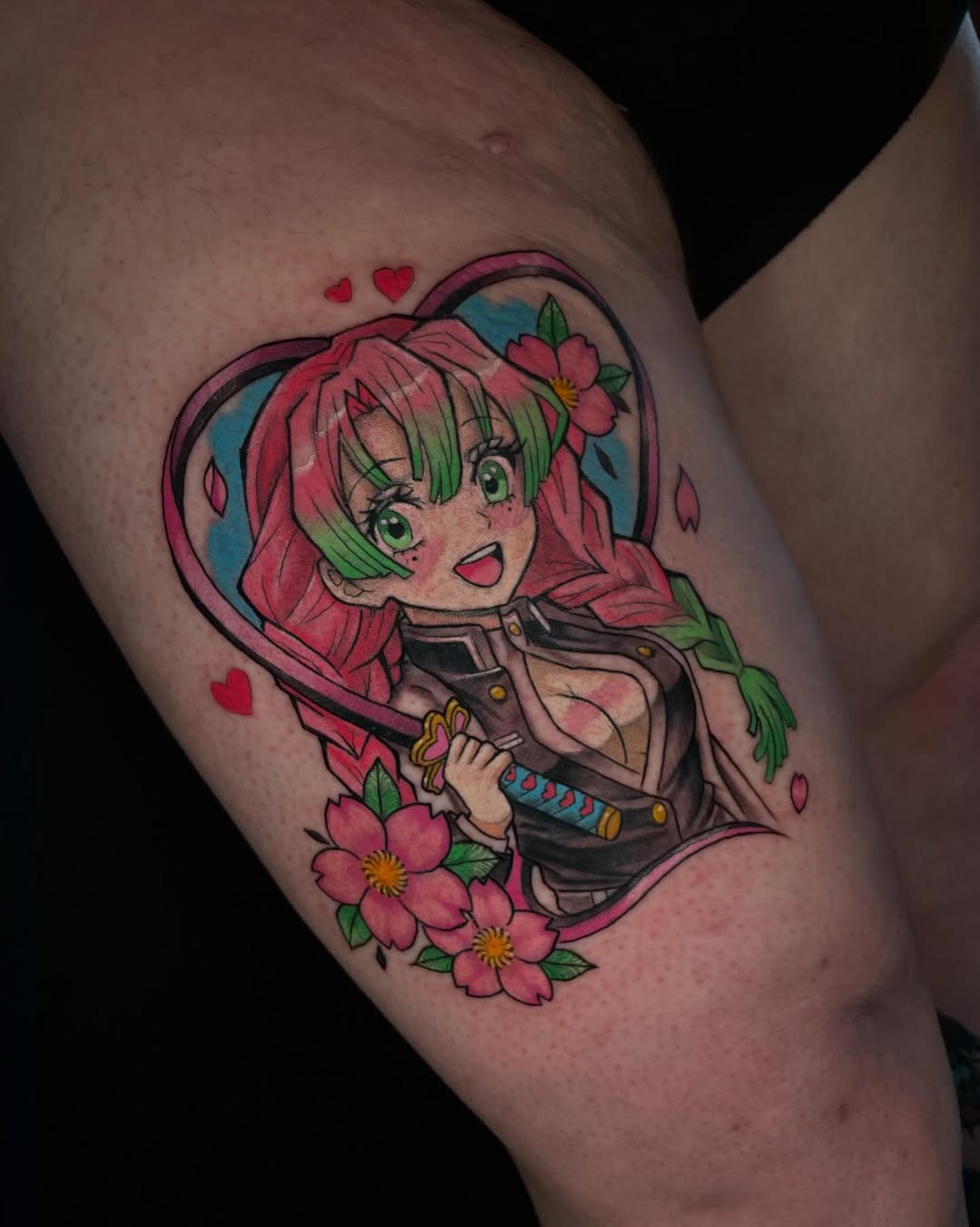 Tattoo by @katstattooth — anime