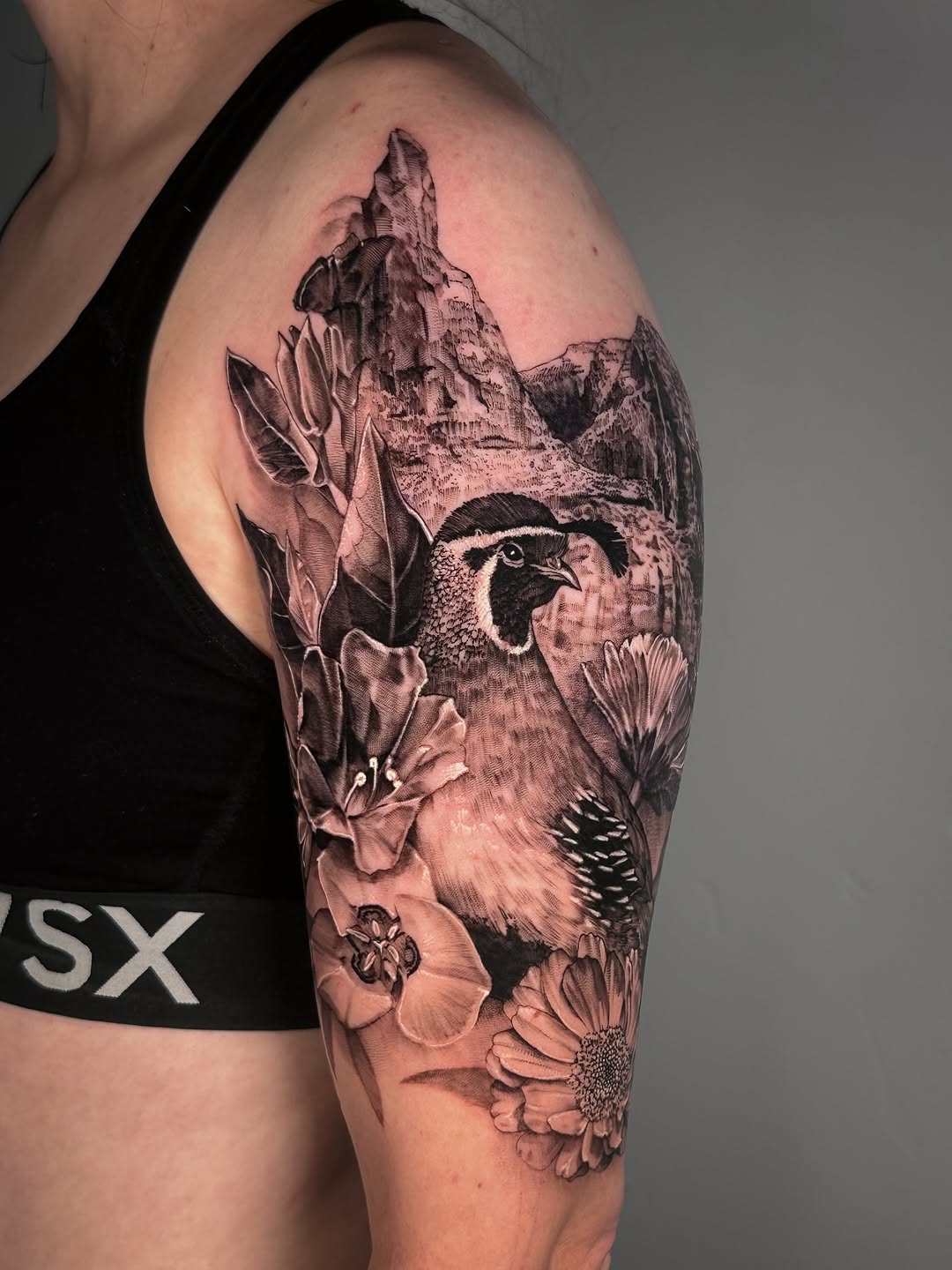 Tattoo by @stephaniessart — realism, black_and_grey