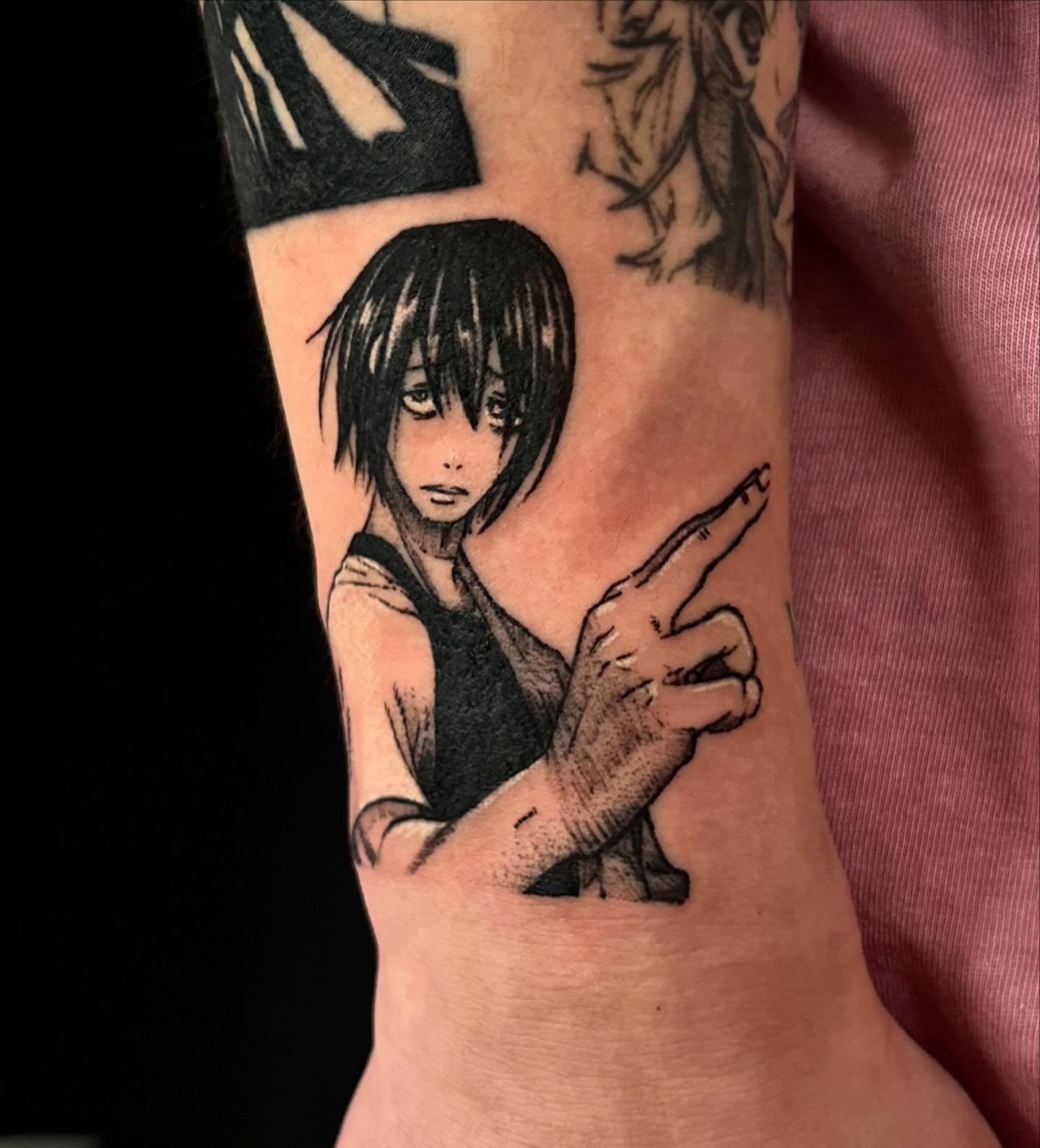 Tattoo by @tattooist_culp — anime