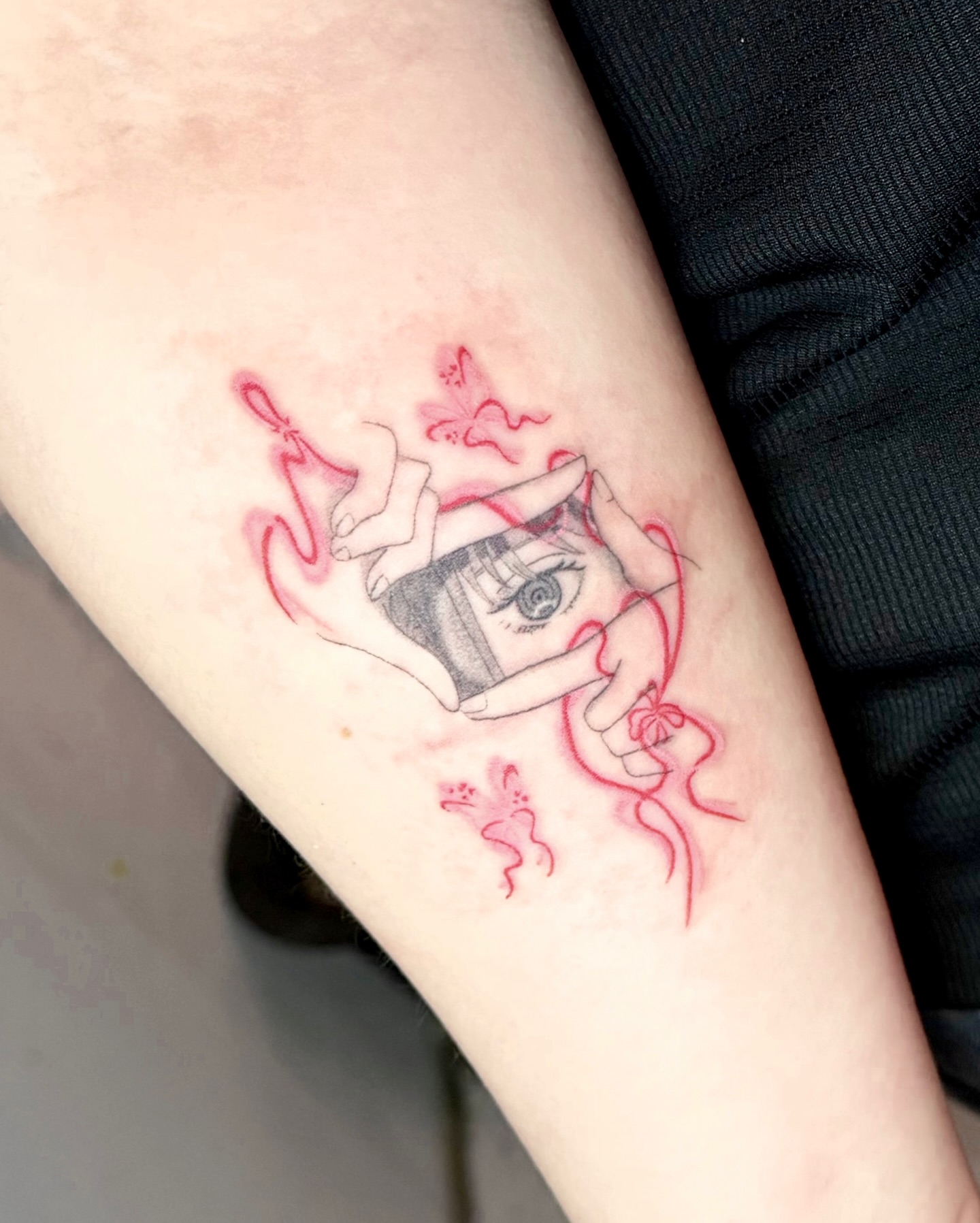 Tattoo by @nagool_tattoo — dotwork, realism