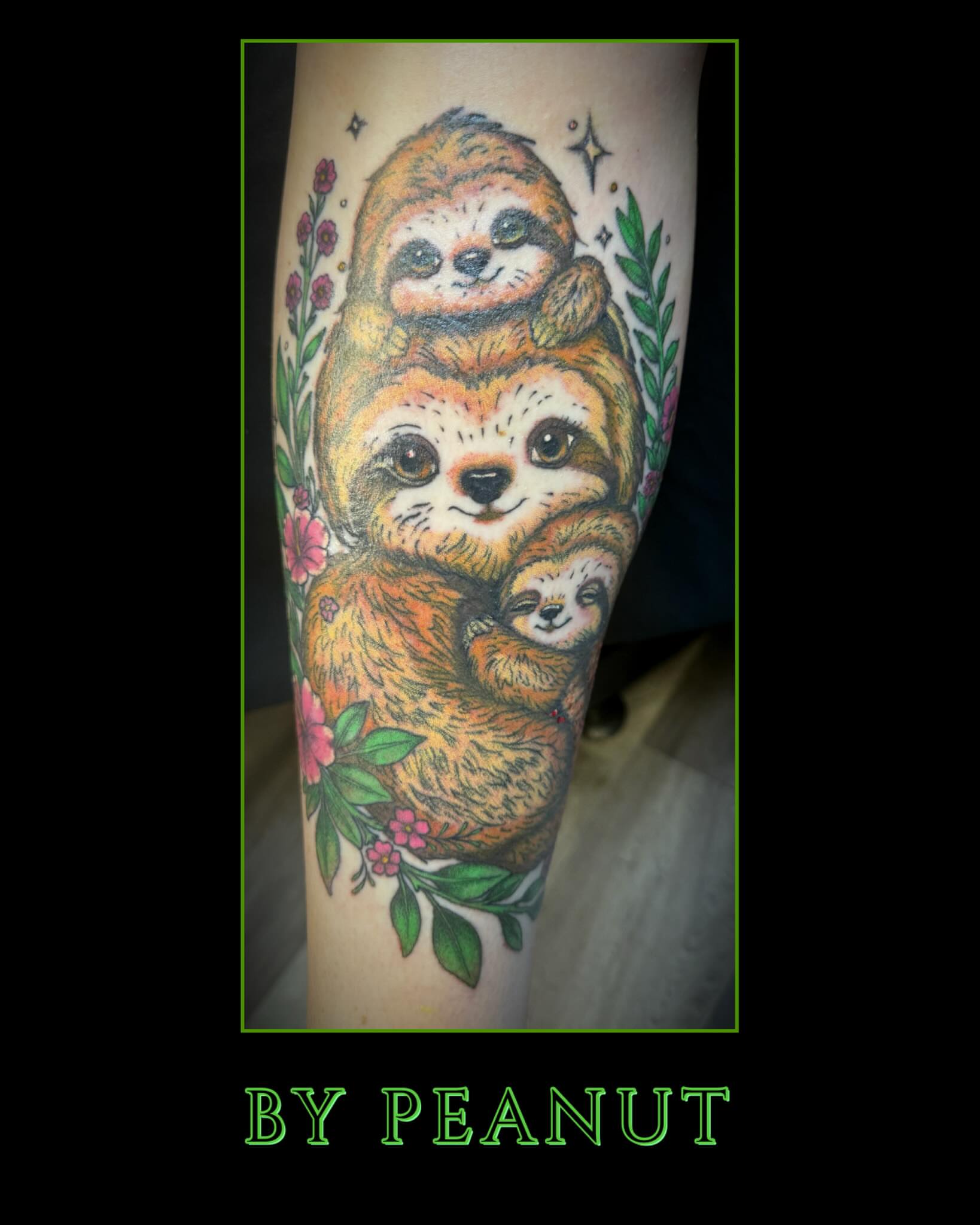 Tattoo by @bfmc_peanut_72 — realism